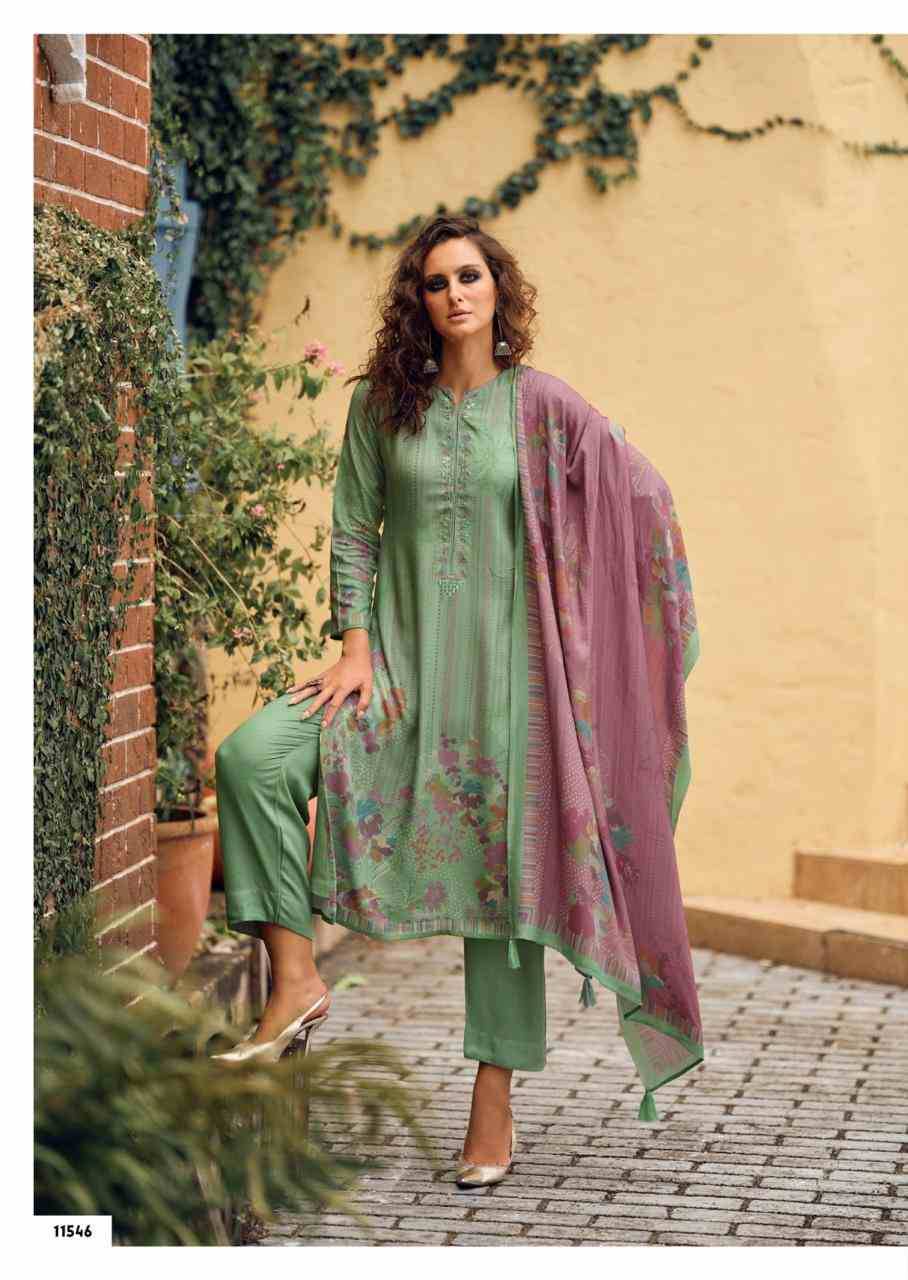 Alona By Sadhana Fashion 11542 To 11547 Series Designer Festive Suits Beautiful Fancy Stylish Colorful Party Wear & Occasional Wear Pure Viscose Pashmina Print Dresses At Wholesale Price