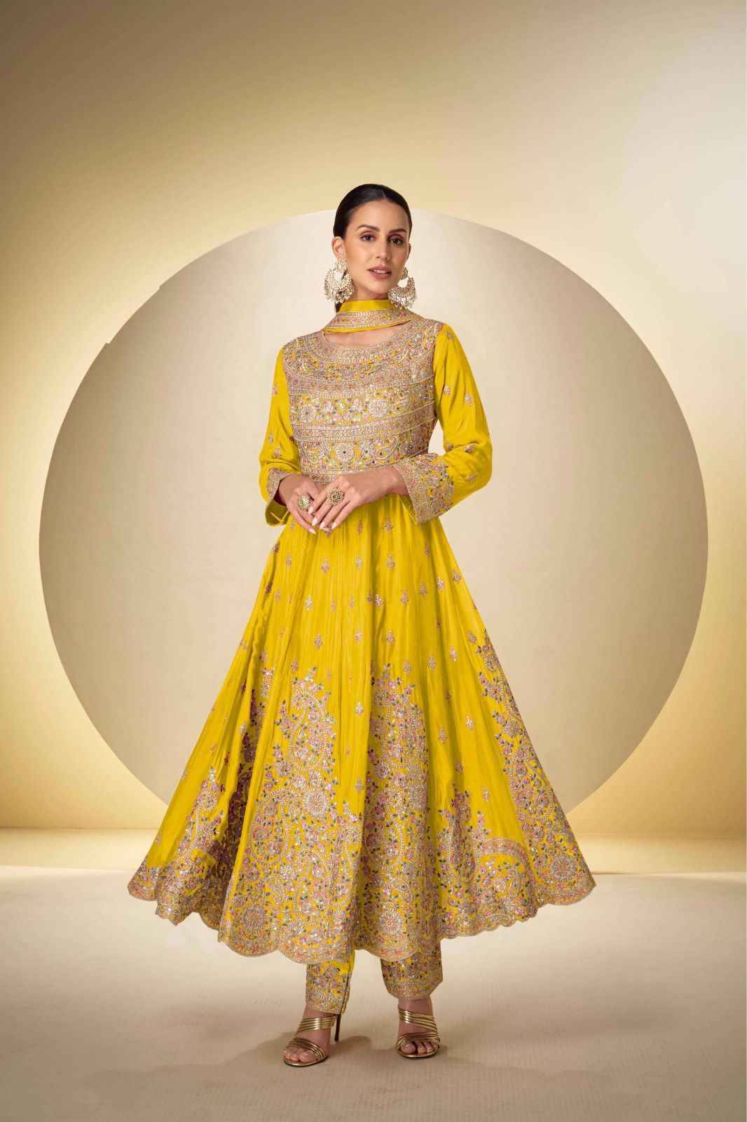 Rasbari By Gulkayra Designer 7626-A To 7626-C Series Beautiful Festive Suits Stylish Colorful Fancy Casual Wear & Ethnic Wear Chinnon Dresses At Wholesale Price