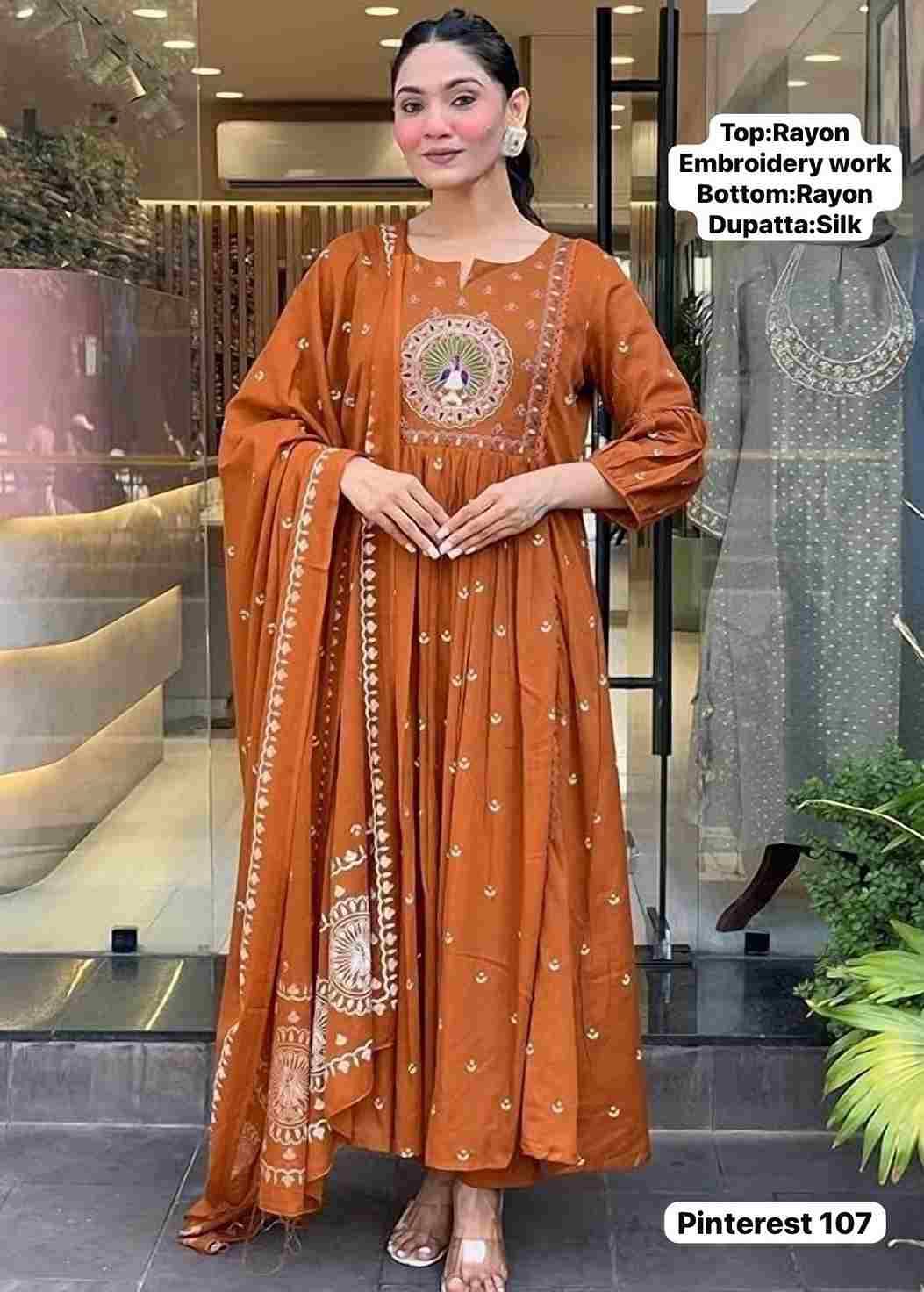 Pinterest By Kaamiri 101 To 107 Series Designer Festive Suits Collection Beautiful Stylish Fancy Colorful Party Wear & Occasional Wear Fancy Dresses At Wholesale Price
