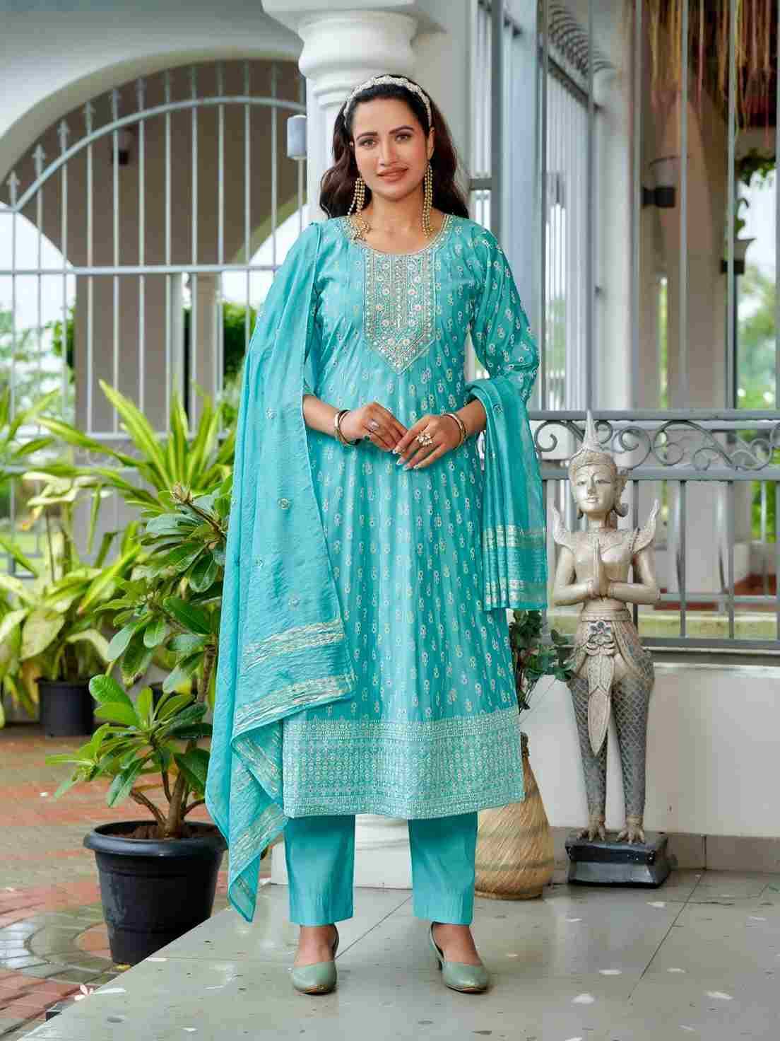 Ragini By Aanchi 01 To 03 Series Beautiful Suits Colorful Stylish Fancy Casual Wear & Ethnic Wear Roman Dresses At Wholesale Price