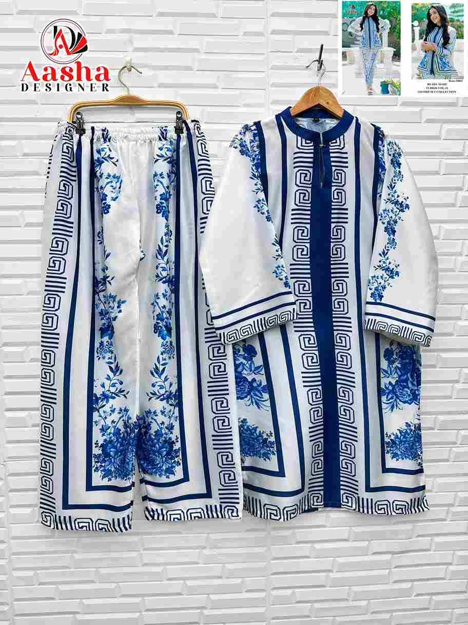 Turkis Vol-11 By Aasha Designer 10041 To 10044 Series Designer Stylish Fancy Colorful Beautiful Casual Wear & Ethnic Wear Modal Satin Co-Ords At Wholesale Price