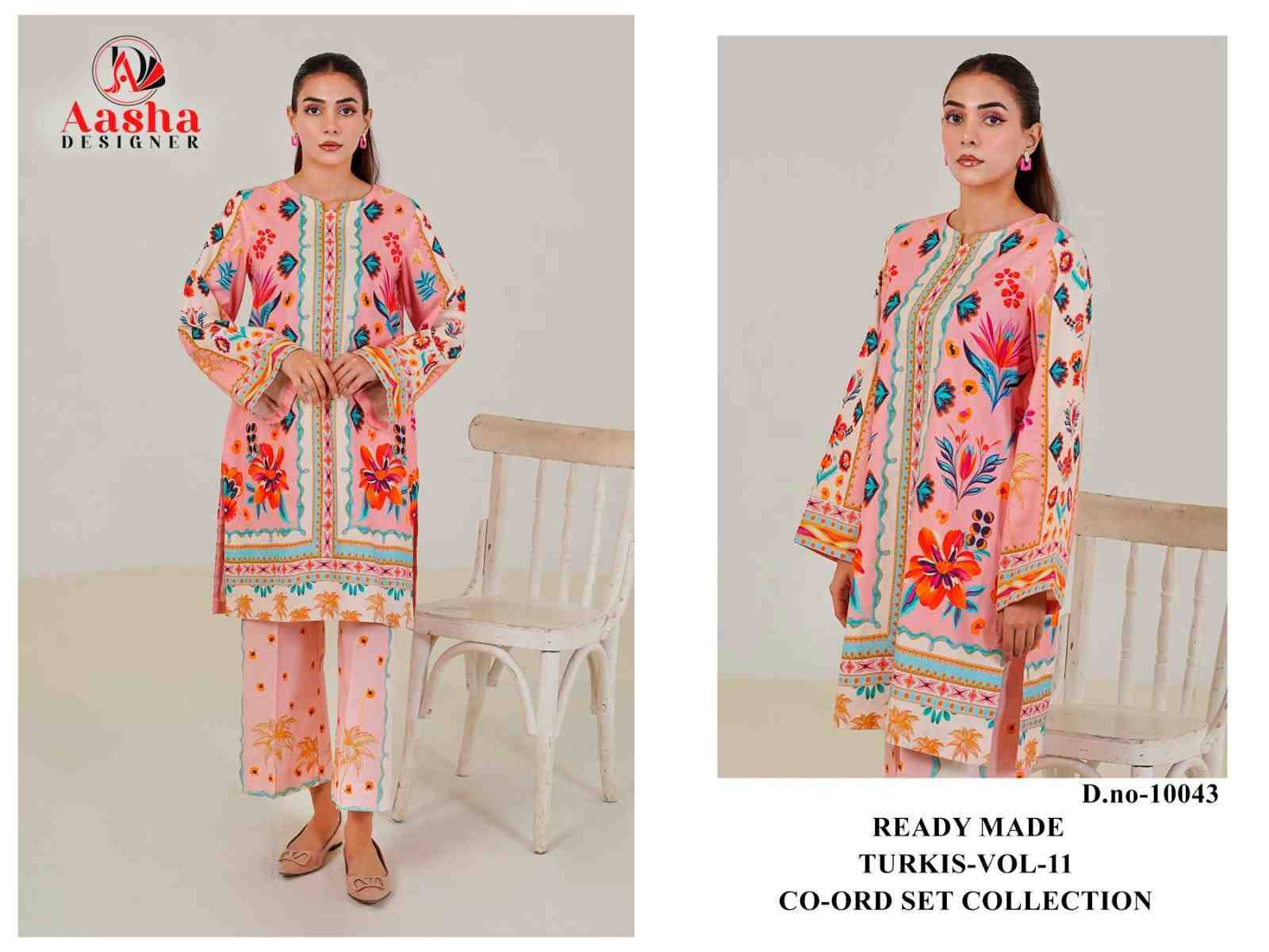 Turkis Vol-11 By Aasha Designer 10041 To 10044 Series Designer Stylish Fancy Colorful Beautiful Casual Wear & Ethnic Wear Modal Satin Co-Ords At Wholesale Price