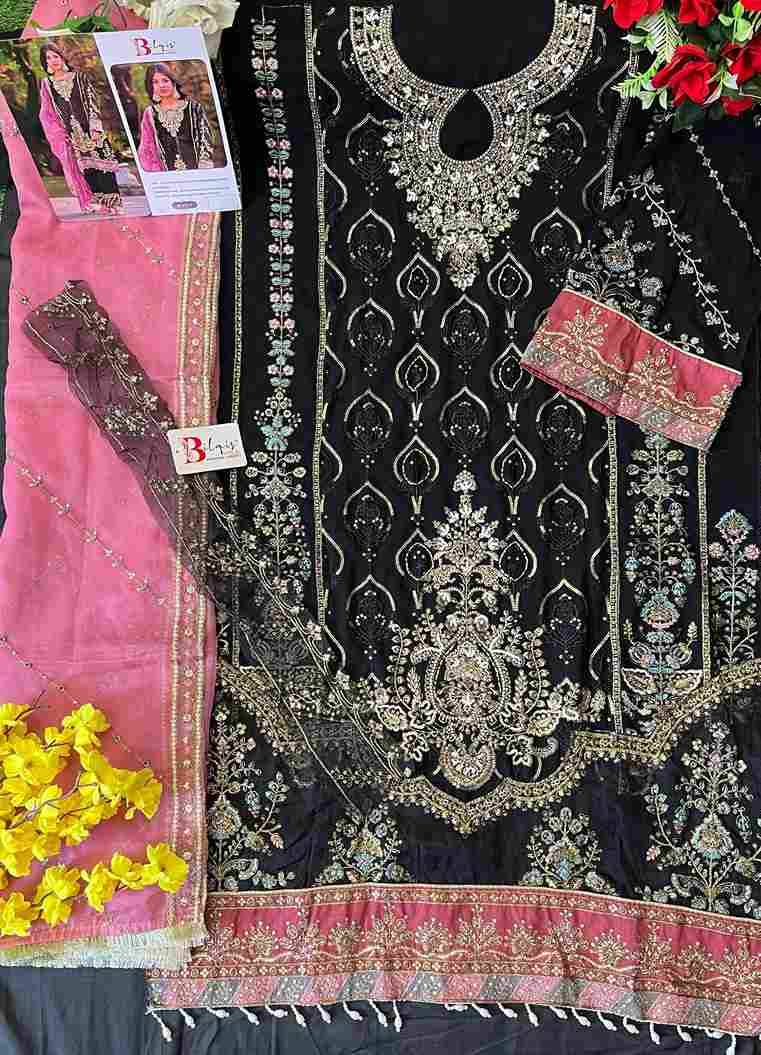 Bilqis 142 Colours Vol-9 By Bilqis 142-Q To 142-T Series Beautiful Pakistani Suits Stylish Fancy Colorful Party Wear & Occasional Wear Faux Georgette Embroidery Dresses At Wholesale Price