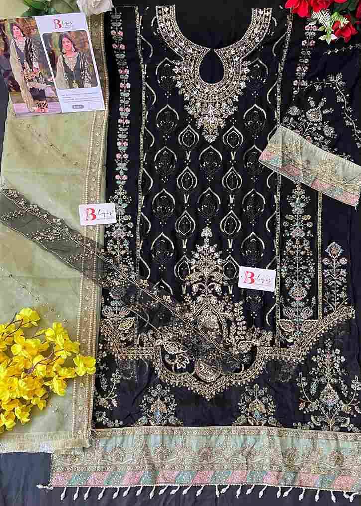 Bilqis 142 Colours Vol-9 By Bilqis 142-Q To 142-T Series Beautiful Pakistani Suits Stylish Fancy Colorful Party Wear & Occasional Wear Faux Georgette Embroidery Dresses At Wholesale Price