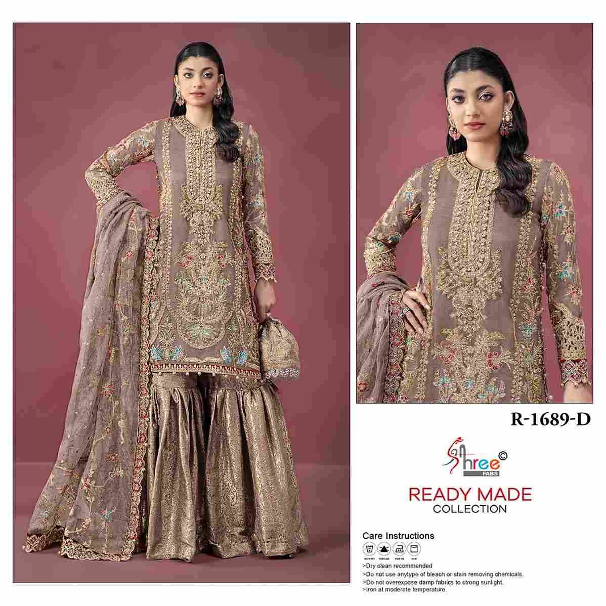 Shree Fabs Hit Design R-1689 Colours By Shree Fabs R-1689-A To R-1689-D Series Designer Pakistani Suits Collection Beautiful Stylish Fancy Colorful Party Wear & Occasional Wear Viscose Slub Dresses At Wholesale Price