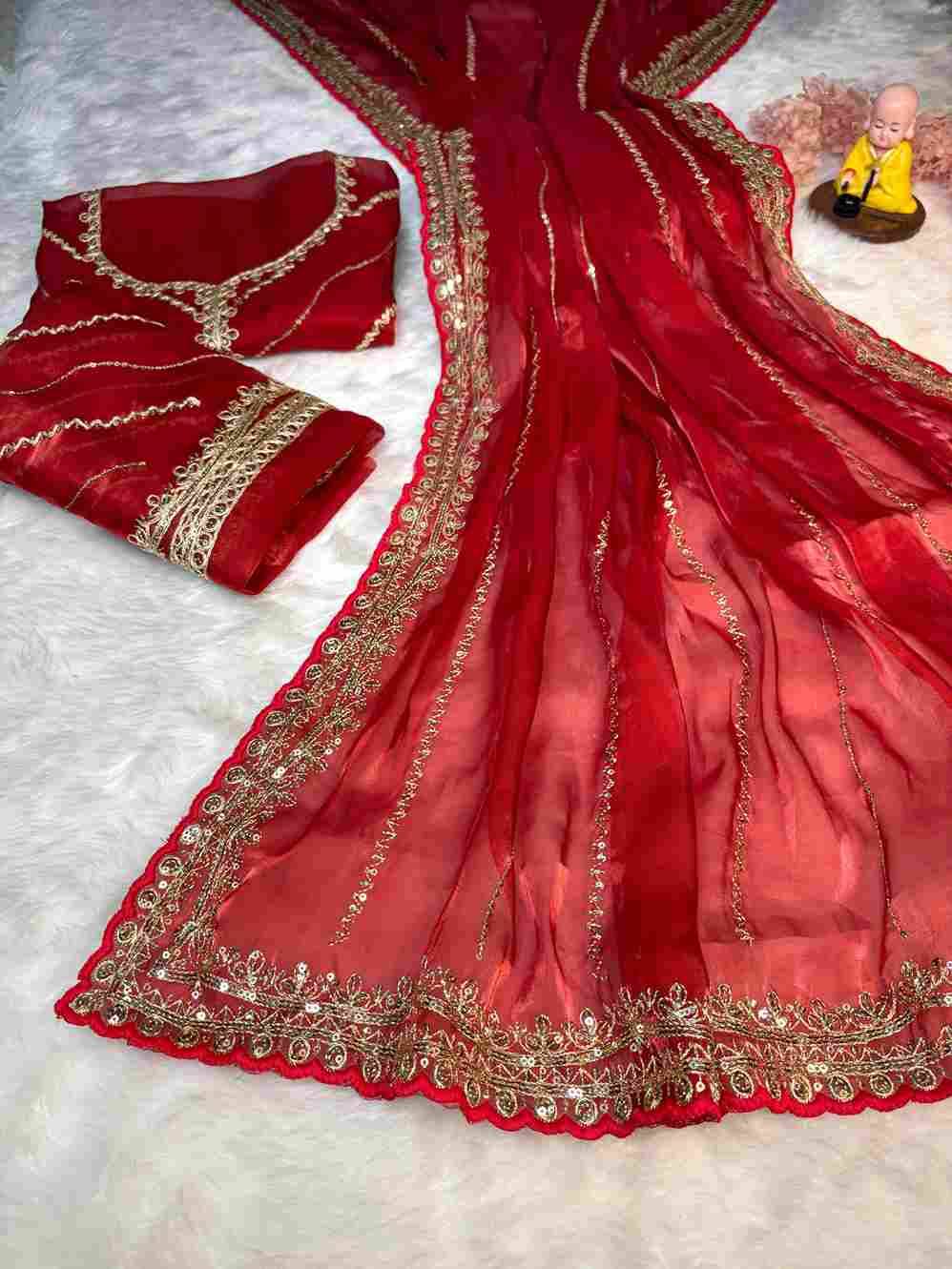 Vs-Janki By Fashid Wholesale 01 To 05 Series Indian Traditional Wear Collection Beautiful Stylish Fancy Colorful Party Wear & Occasional Wear Pure Jimmy Choo Sarees At Wholesale Price
