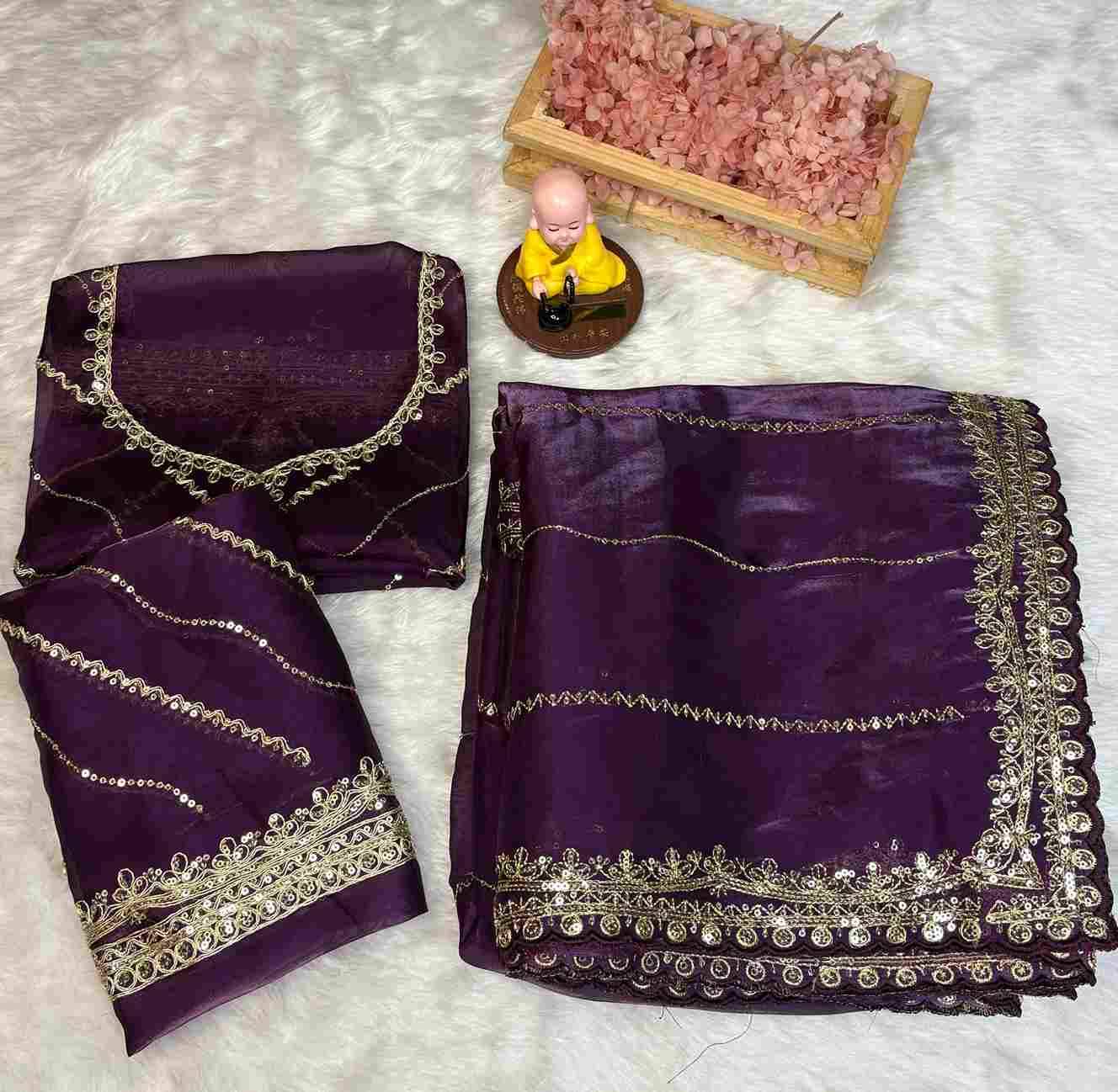 Vs-Janki By Fashid Wholesale 01 To 05 Series Indian Traditional Wear Collection Beautiful Stylish Fancy Colorful Party Wear & Occasional Wear Pure Jimmy Choo Sarees At Wholesale Price