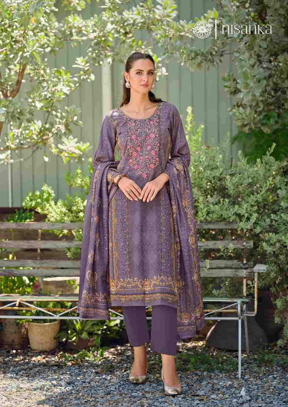Aykaa By Nisanka 01 To 04 Series Wholesale Designer Festive Suits Collection Beautiful Stylish Fancy Colorful Party Wear & Occasional Wear Pure Viscose Lawn Print Dresses At Wholesale Price