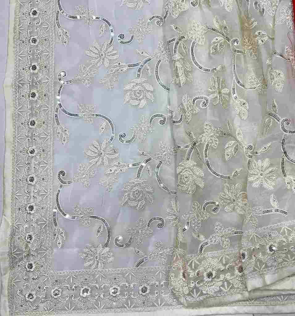 Vs-Krisha By Fashid Wholesale Indian Traditional Wear Collection Beautiful Stylish Fancy Colorful Party Wear & Occasional Wear Georgette Sarees At Wholesale Price