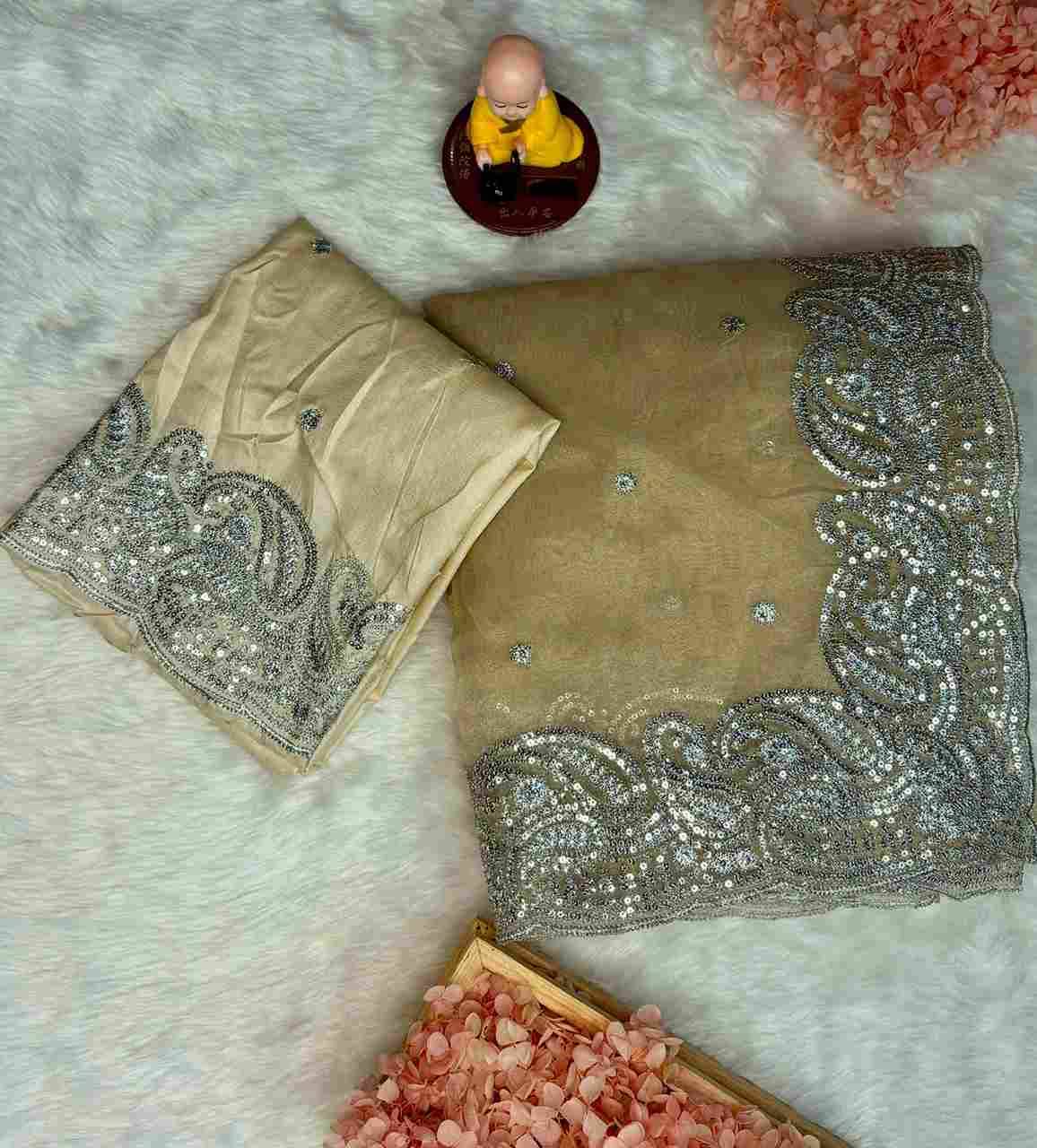 Vs-Jodha By Fashid Wholesale 01 To 05 Series Indian Traditional Wear Collection Beautiful Stylish Fancy Colorful Party Wear & Occasional Wear Soft Organza Silk Sarees At Wholesale Price