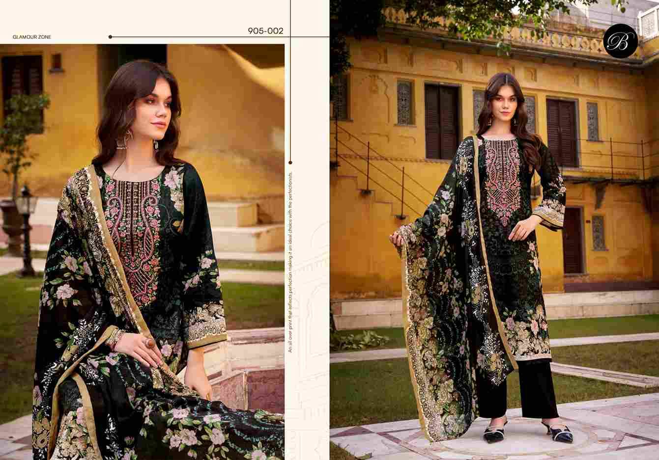 Naira Vol-119 By Belliza 905-001 To 905-008 Series Beautiful Festive Suits Stylish Fancy Colorful Casual Wear & Ethnic Wear Pure Cotton Print Dresses At Wholesale Price