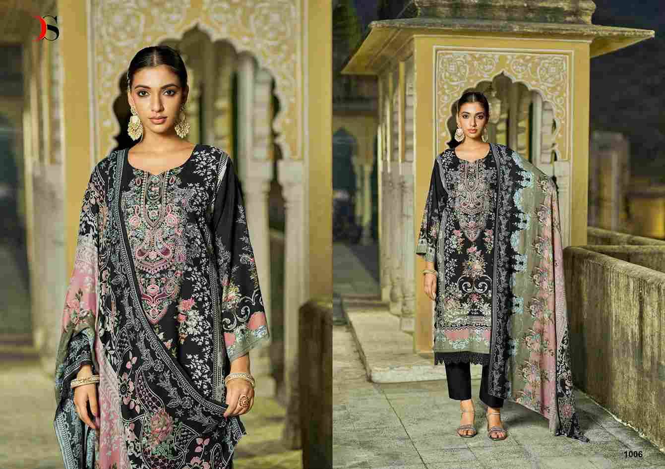 Maria.B. Winter Collection-25 Vol-3 By Deepsy Suits 1001 To 1006 Series Designer Pakistani Suits Beautiful Fancy Stylish Colorful Party Wear & Occasional Wear Pure Viscose Pashmina Dresses At Wholesale Price
