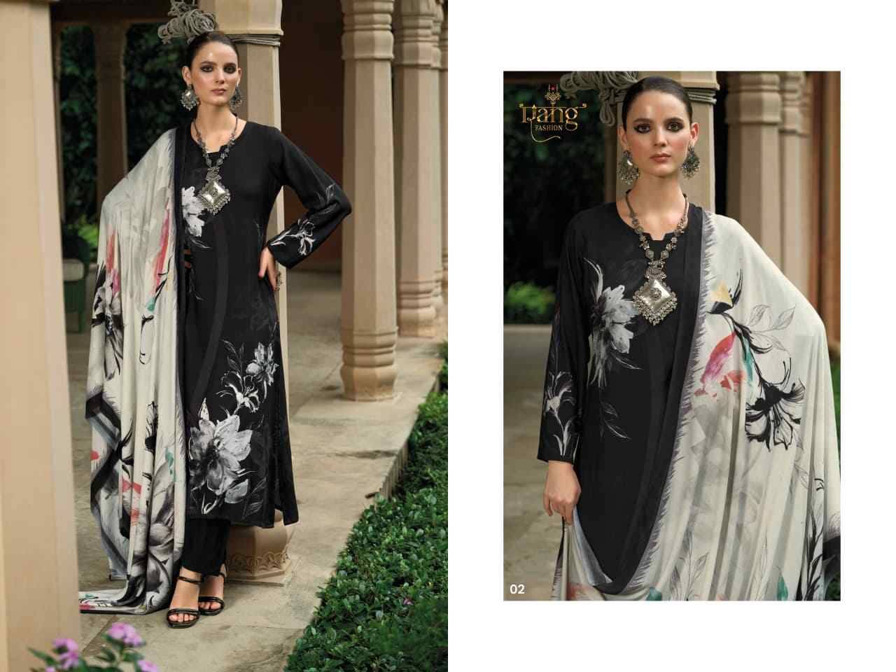 Azra By Rang Fashion 01 To 06 Series Beautiful Stylish Festive Suits Fancy Colorful Casual Wear & Ethnic Wear & Ready To Wear Pure Pashmina Print Dresses At Wholesale Price