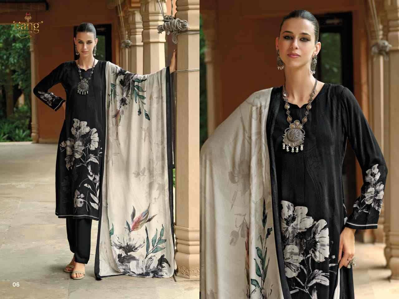 Azra By Rang Fashion 01 To 06 Series Beautiful Stylish Festive Suits Fancy Colorful Casual Wear & Ethnic Wear & Ready To Wear Pure Pashmina Print Dresses At Wholesale Price