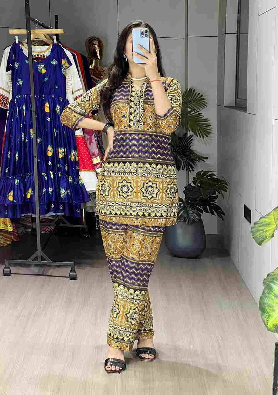 Gr-5001 By Fashid Wholesale 01 To 06 Series Designer Stylish Fancy Colorful Beautiful Party Wear & Ethnic Wear Collection Rayon Printed Co-Ords At Wholesale Price