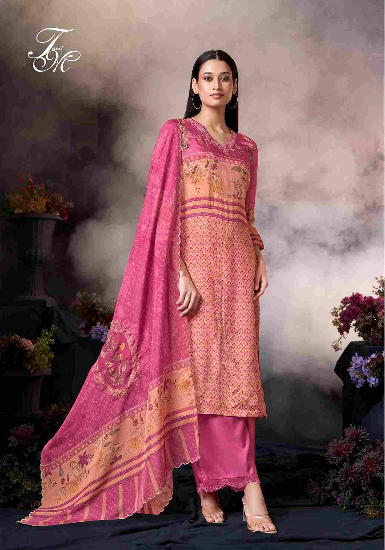 Nazakat By T And M Designer Studio Beautiful Festive Suits Colorful Stylish Fancy Casual Wear & Ethnic Wear Pure Silk Dresses At Wholesale Price