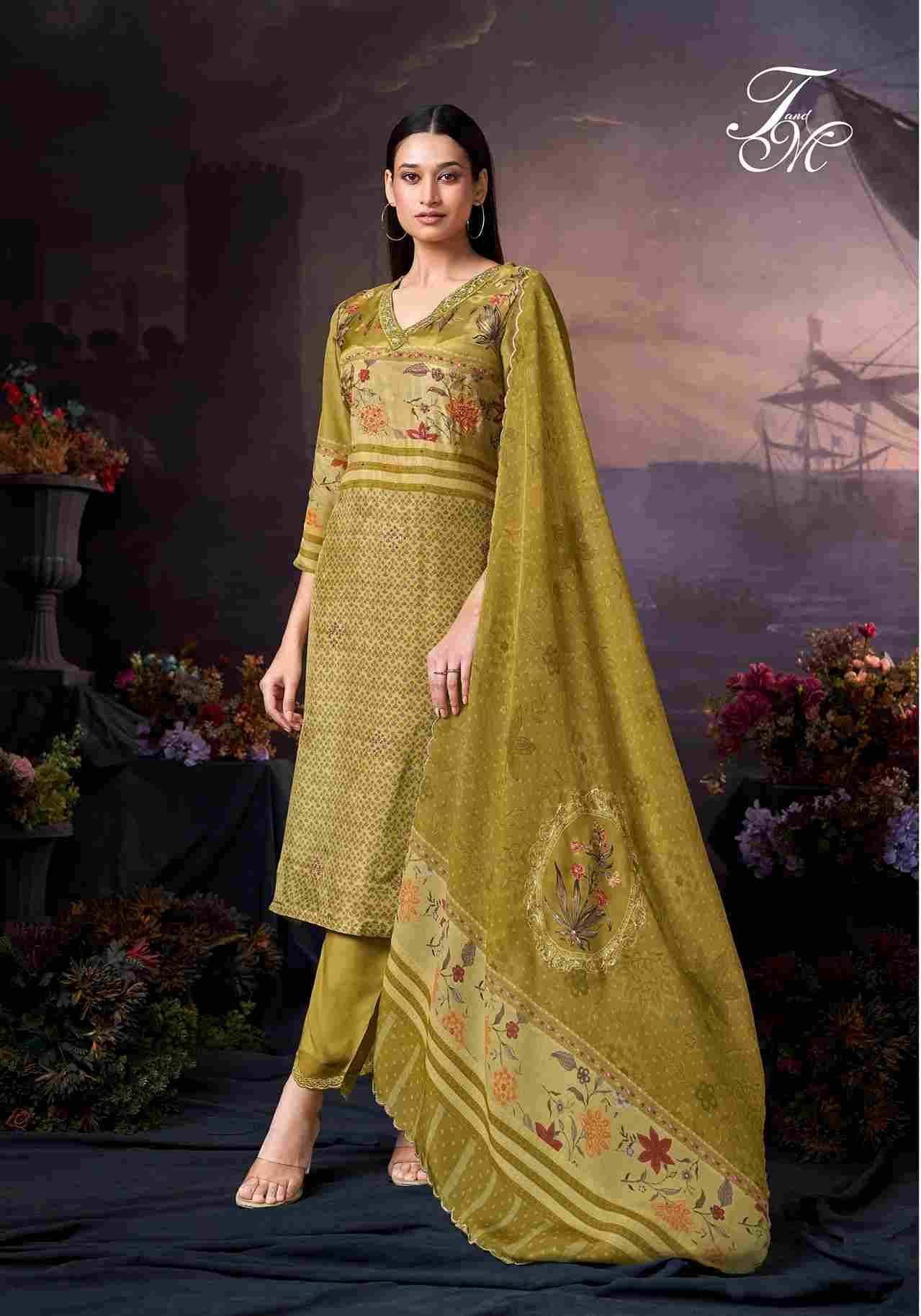 Nazakat By T And M Designer Studio Beautiful Festive Suits Colorful Stylish Fancy Casual Wear & Ethnic Wear Pure Silk Dresses At Wholesale Price