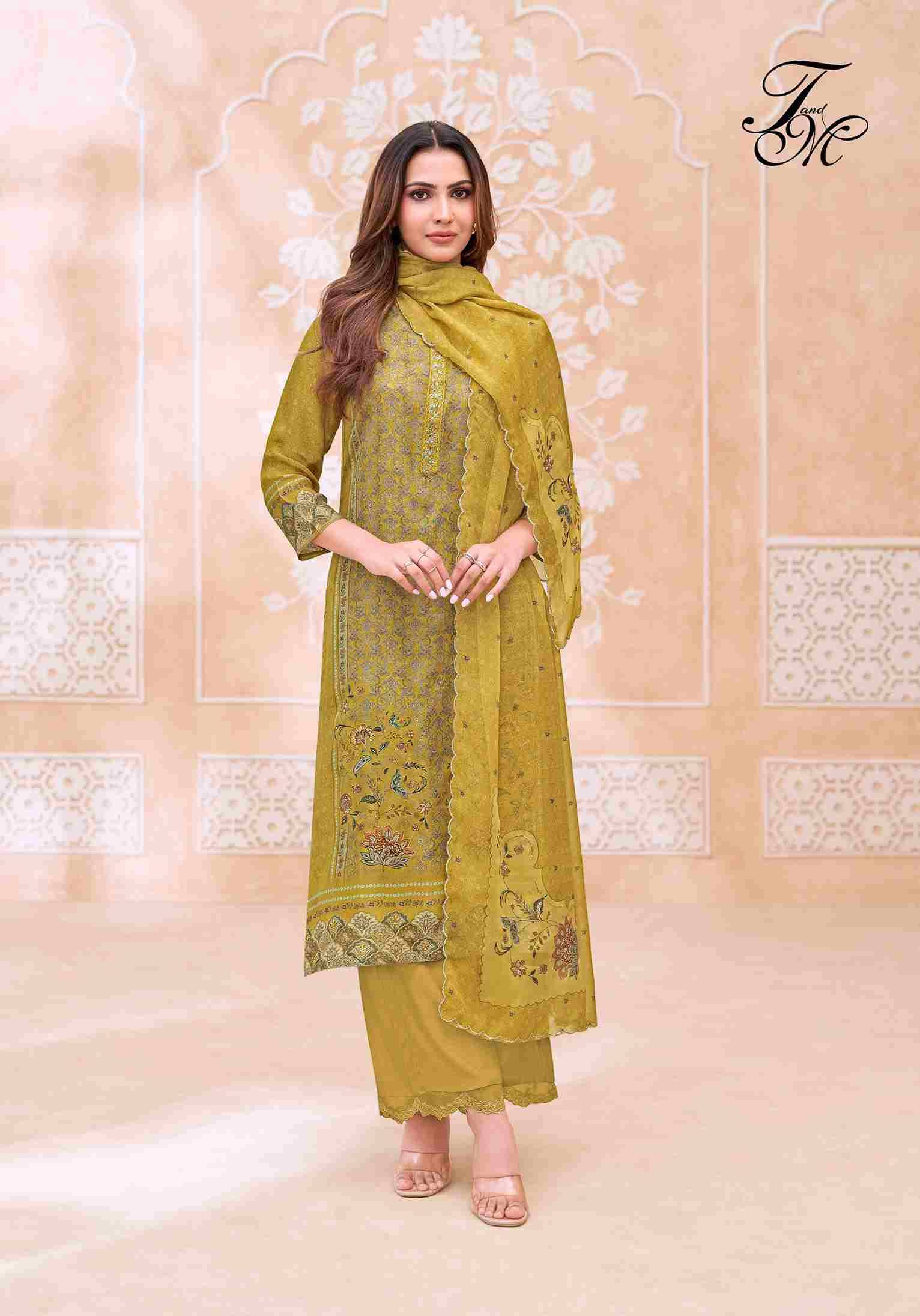 Rangrez By T And M Designer Studio Beautiful Festive Suits Colorful Stylish Fancy Casual Wear & Ethnic Wear Pure Silk Dresses At Wholesale Price