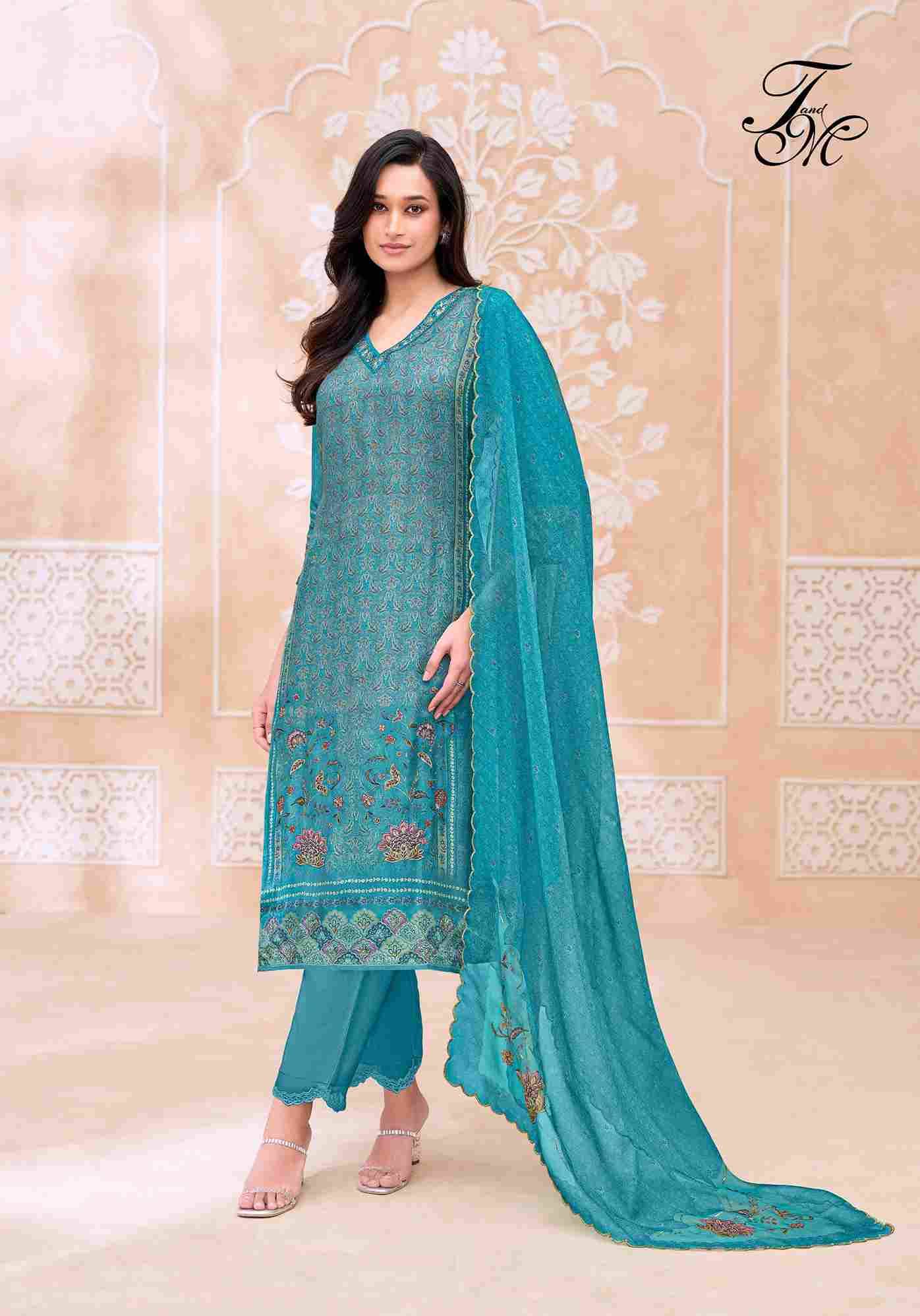 Rangrez By T And M Designer Studio Beautiful Festive Suits Colorful Stylish Fancy Casual Wear & Ethnic Wear Pure Silk Dresses At Wholesale Price
