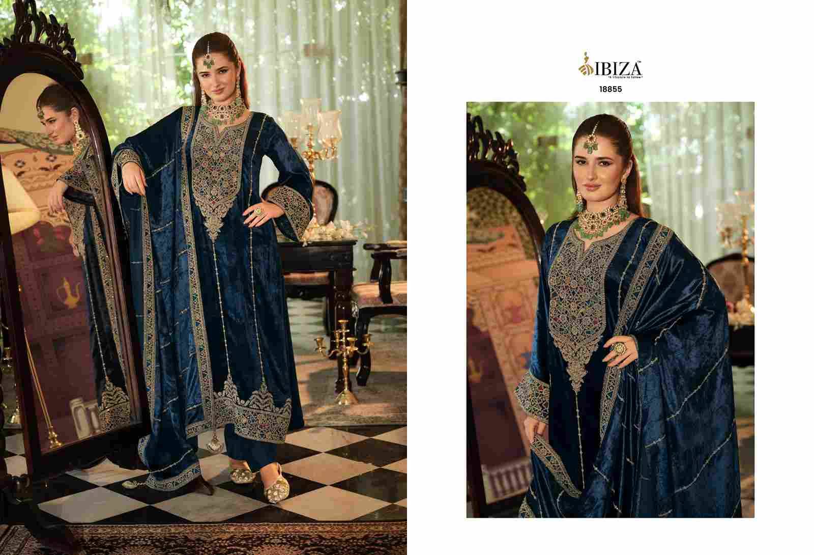 Sephora By Ibiza 18851 To 18856 Series Beautiful Festive Suits Colorful Stylish Fancy Casual Wear & Ethnic Wear Pure Viscose Velvet Dresses At Wholesale Price