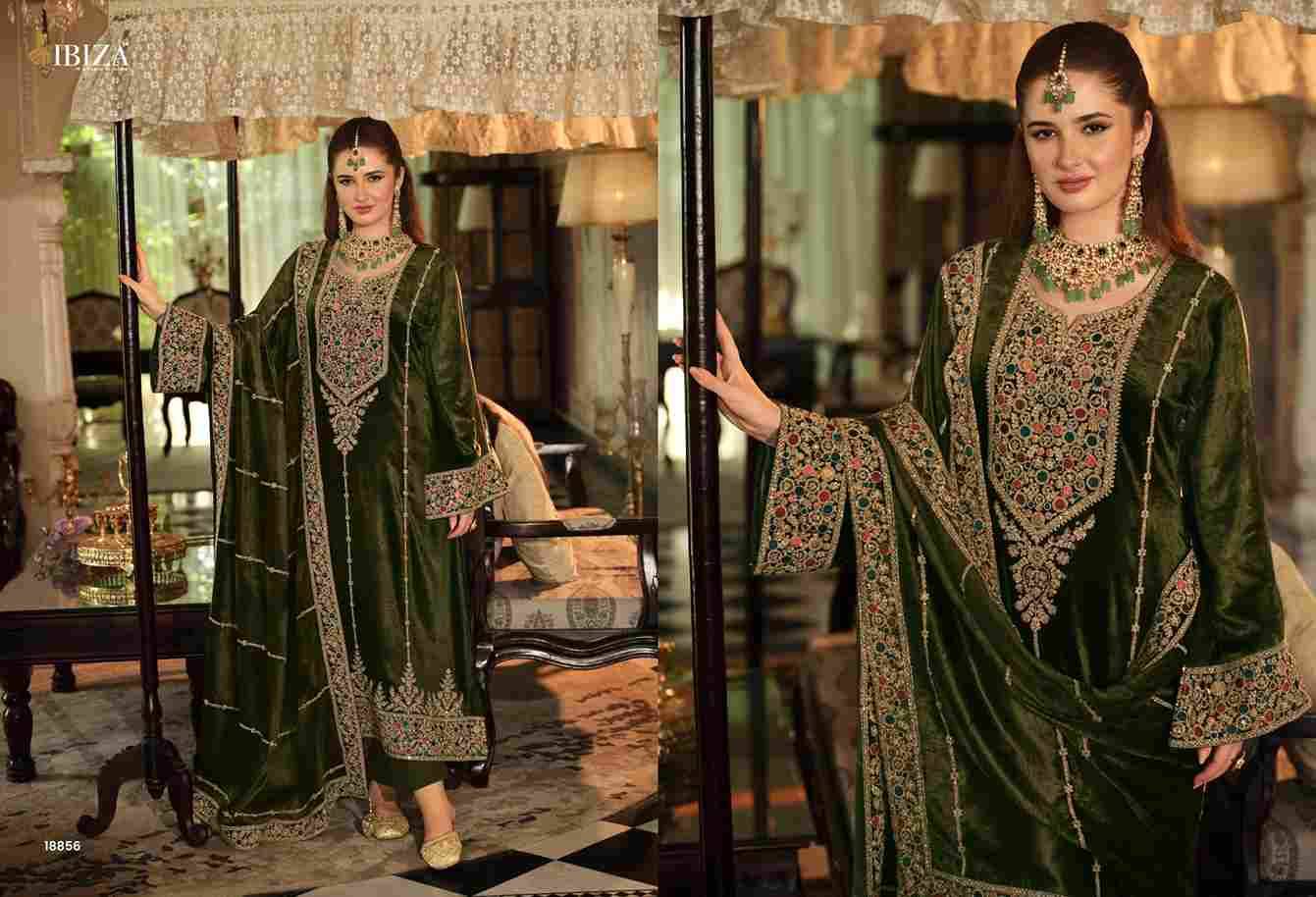 Sephora By Ibiza 18851 To 18856 Series Beautiful Festive Suits Colorful Stylish Fancy Casual Wear & Ethnic Wear Pure Viscose Velvet Dresses At Wholesale Price