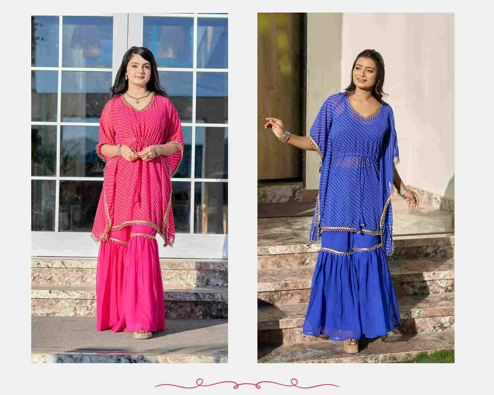 Gr-9010 By Fashid Wholesale 01 To 02 Series Designer Festive Suits Beautiful Stylish Fancy Colorful Party Wear & Occasional Wear Faux Georgette Dresses At Wholesale Price