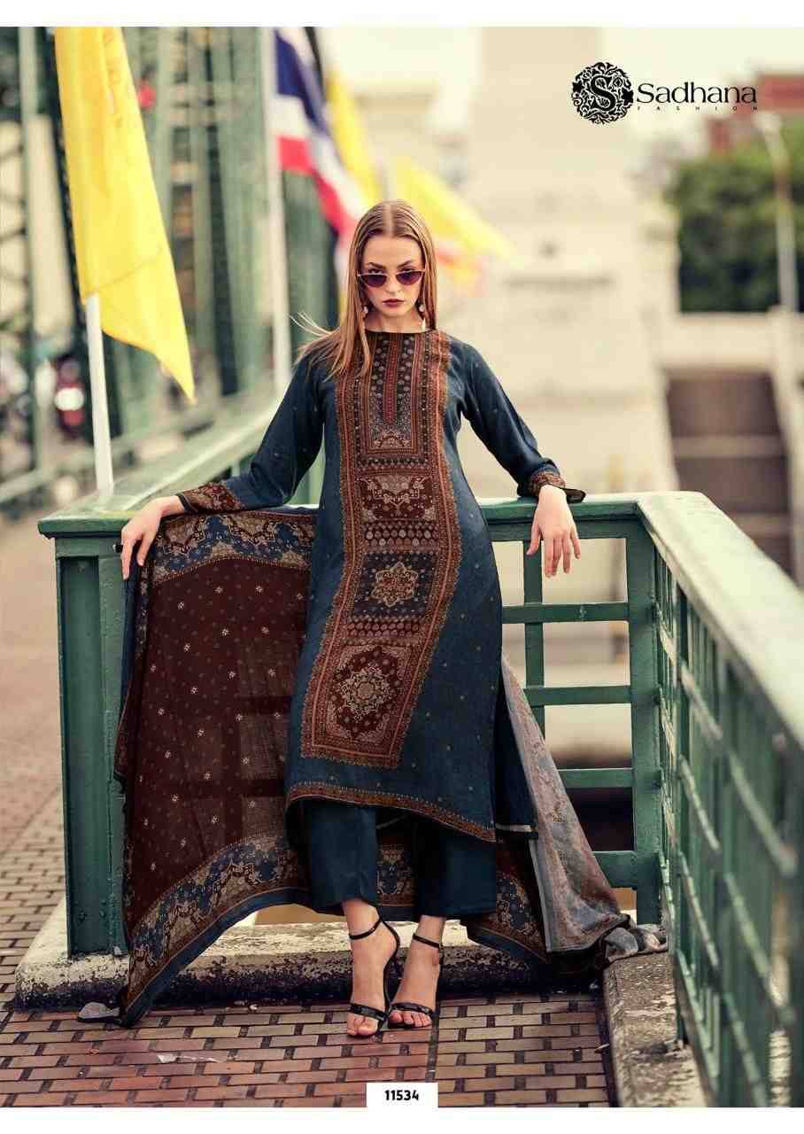 Poetry By Sadhana Fashion 11530 To 11535 Series Designer Festive Suits Beautiful Fancy Stylish Colorful Party Wear & Occasional Wear Pure Viscose Pashmina Print Dresses At Wholesale Price