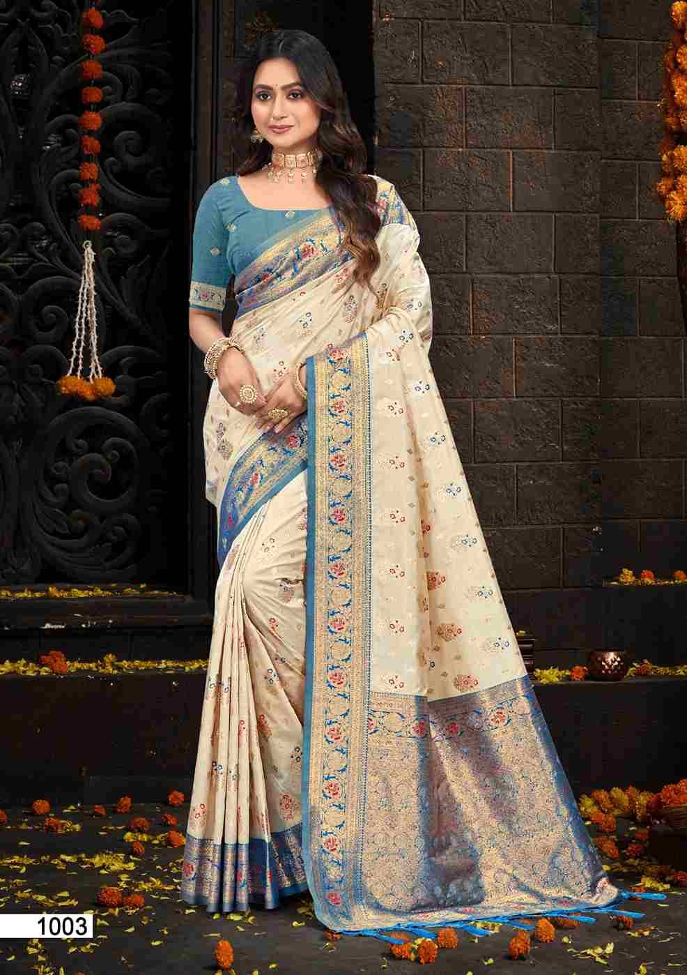 Lalita Silk By Fashid Wholesale 1001 To 1006 Series Indian Traditional Wear Collection Beautiful Stylish Fancy Colorful Party Wear & Occasional Wear Silk Sarees At Wholesale Price