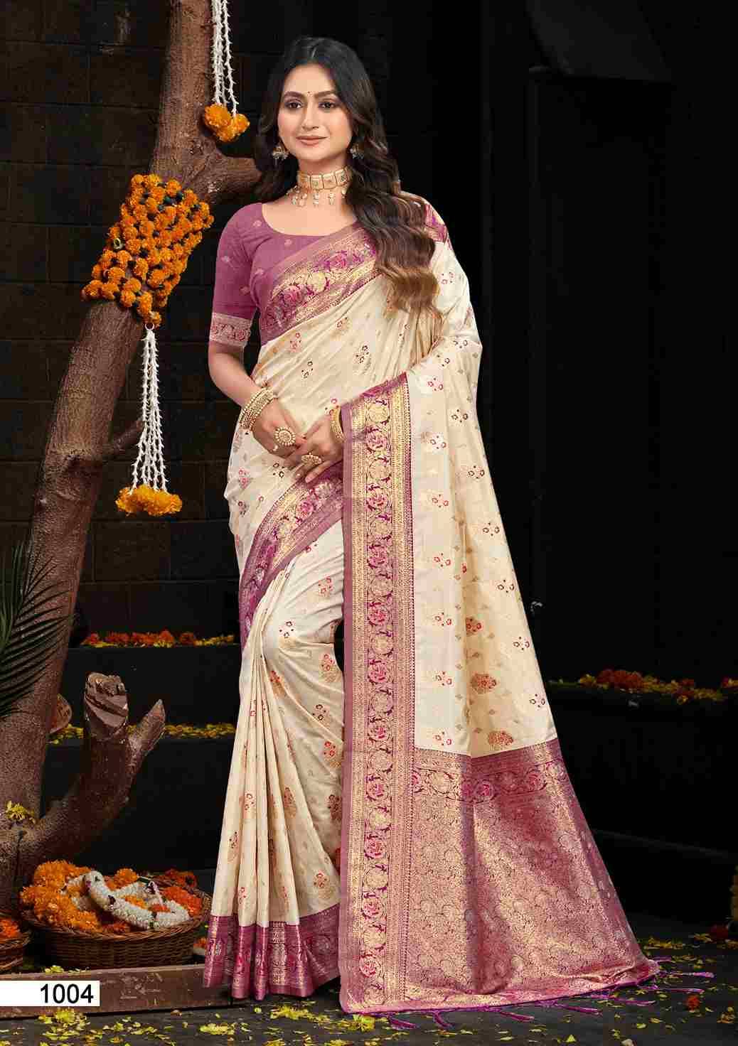 Lalita Silk By Fashid Wholesale 1001 To 1006 Series Indian Traditional Wear Collection Beautiful Stylish Fancy Colorful Party Wear & Occasional Wear Silk Sarees At Wholesale Price