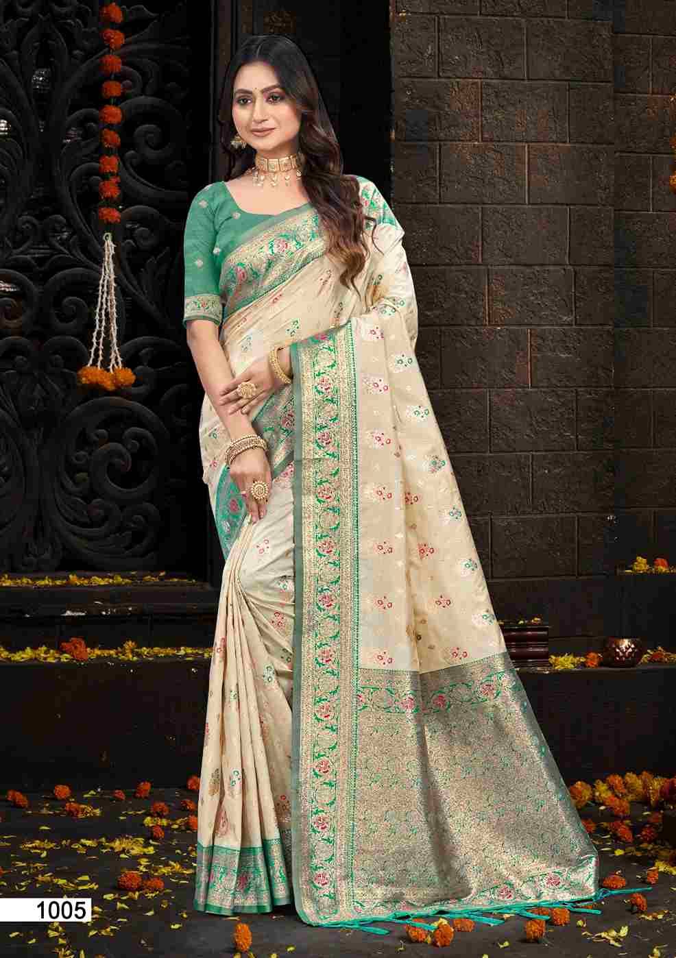 Lalita Silk By Fashid Wholesale 1001 To 1006 Series Indian Traditional Wear Collection Beautiful Stylish Fancy Colorful Party Wear & Occasional Wear Silk Sarees At Wholesale Price
