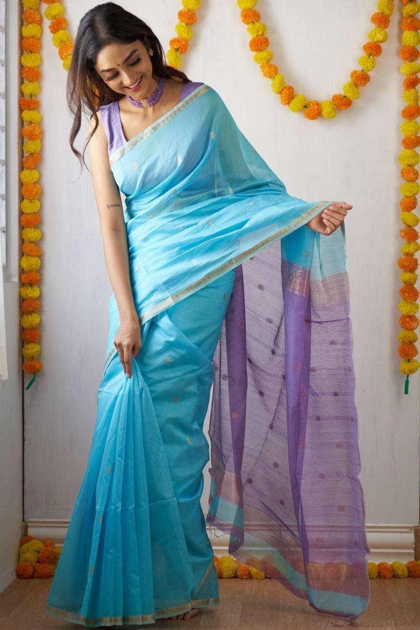 Lc-908 By Fashid Wholesale Indian Traditional Wear Collection Beautiful Stylish Fancy Colorful Party Wear & Occasional Wear Soft Linen Slub Sarees At Wholesale Price