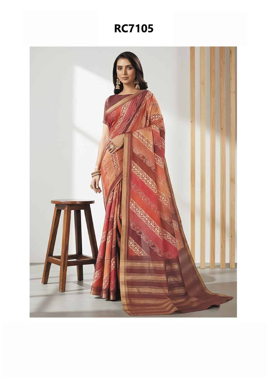 Rang Chatlika 7101 Series By Fashid Whoesale 7101 To 7111 Series Indian Traditional Wear Collection Beautiful Stylish Fancy Colorful Party Wear & Occasional Wear Tussar Silk Sarees At Wholesale Price