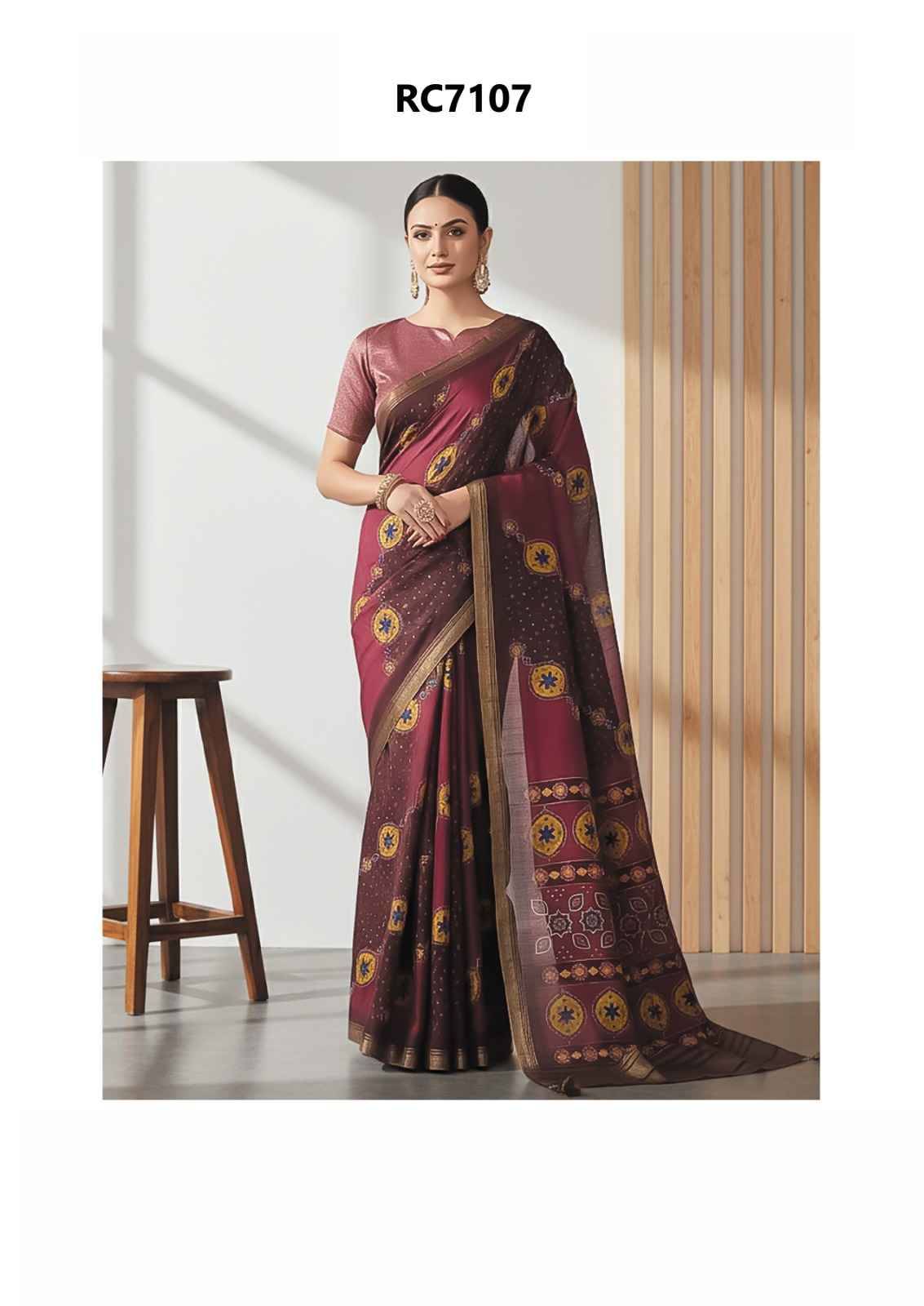 Rang Chatlika 7101 Series By Fashid Whoesale 7101 To 7111 Series Indian Traditional Wear Collection Beautiful Stylish Fancy Colorful Party Wear & Occasional Wear Tussar Silk Sarees At Wholesale Price
