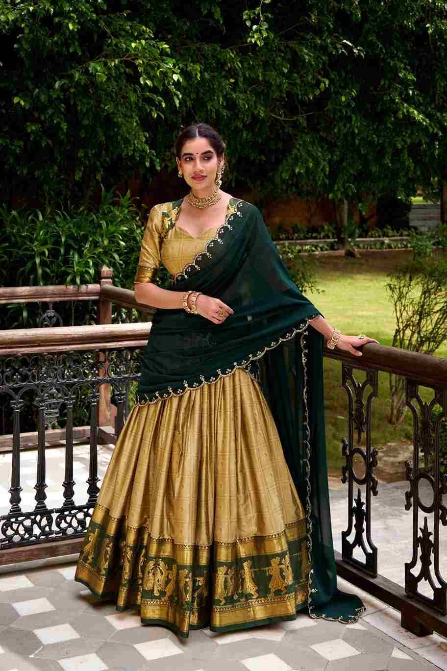 Vidha By Fashid Wholesale 2028-A To 2028-D Series Festive Wear Collection Beautiful Stylish Colorful Fancy Party Wear & Occasional Wear Pure Cotton Lehengas At Wholesale Price
