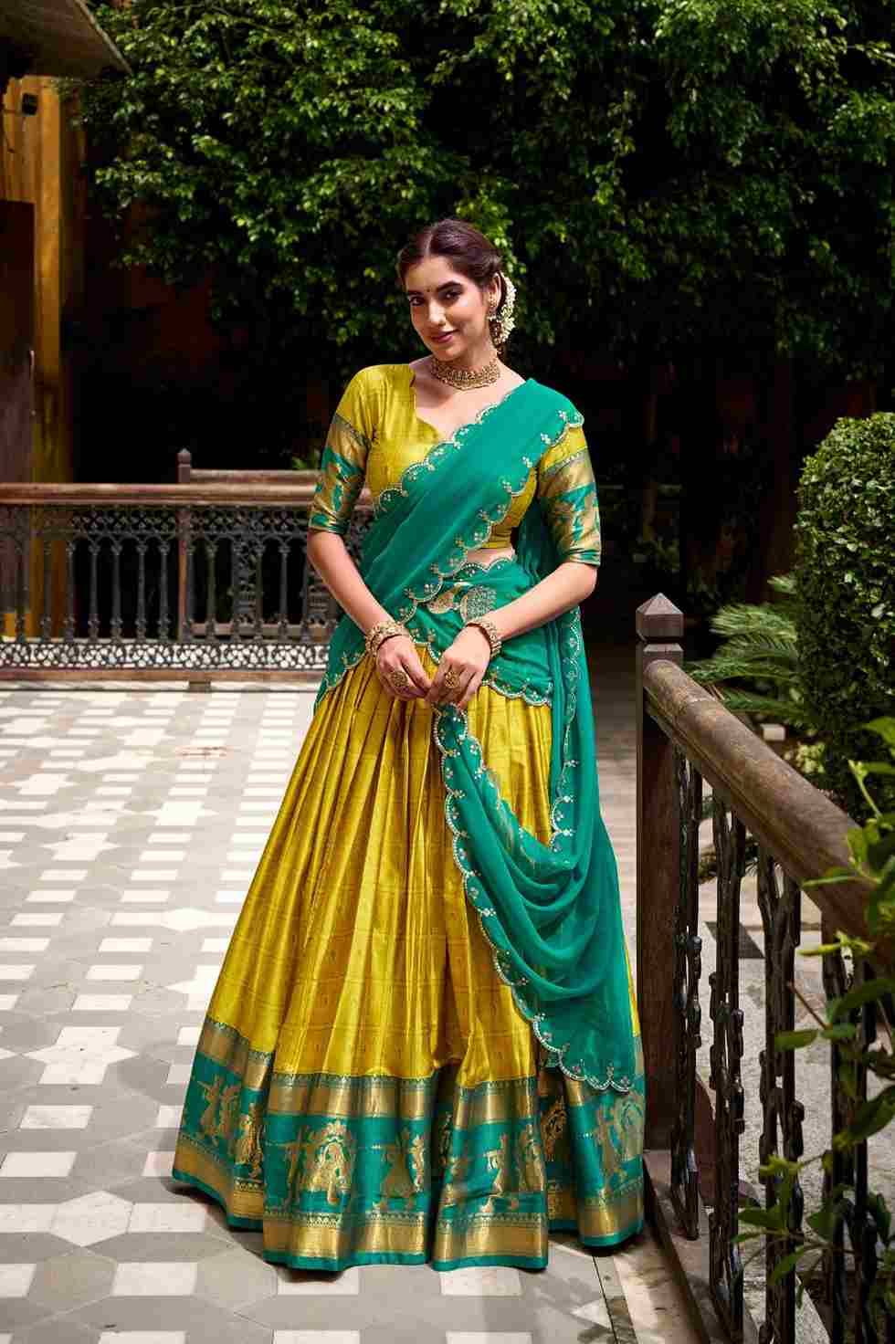 Vidha By Fashid Wholesale 2028-A To 2028-D Series Festive Wear Collection Beautiful Stylish Colorful Fancy Party Wear & Occasional Wear Pure Cotton Lehengas At Wholesale Price