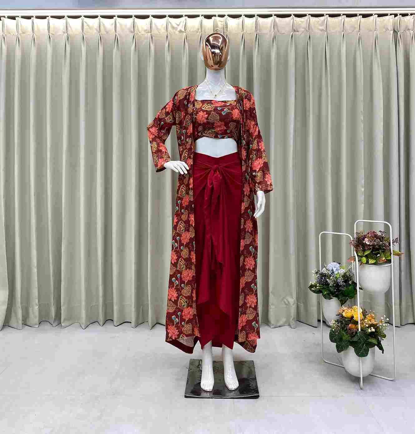 Be-309 By Fashid Wholesale Designer Festive Suits Beautiful Stylish Fancy Colorful Party Wear & Occasional Wear Printed Crepe Silk Skirt At Wholesale Price