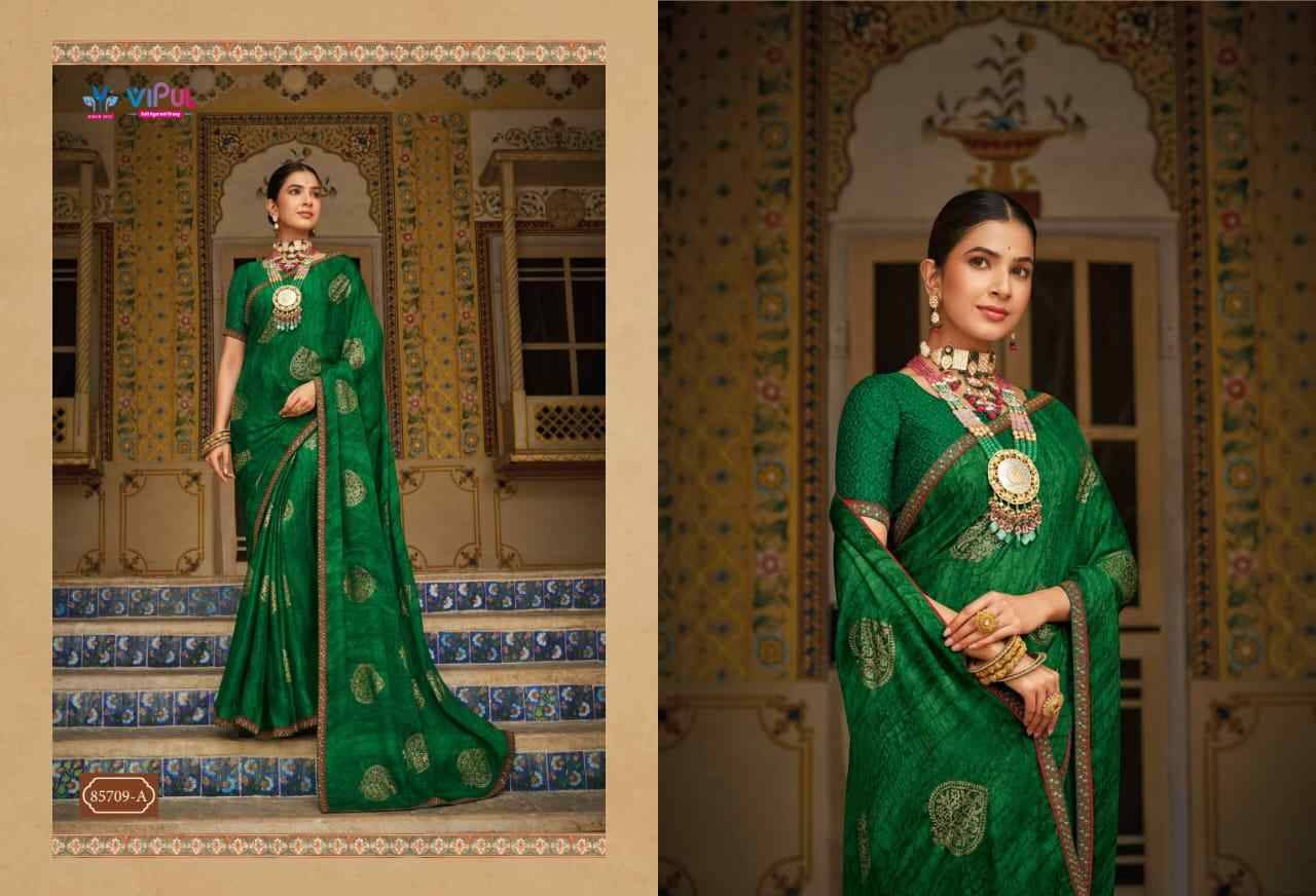 Sajilee Vol-2 By Vipul Fashion 85707 To 85710 Series Designer Festive Suits Beautiful Fancy Stylish Colorful Party Wear & Occasional Wear Georgette With Embroidery Dresses At Wholesale Price
