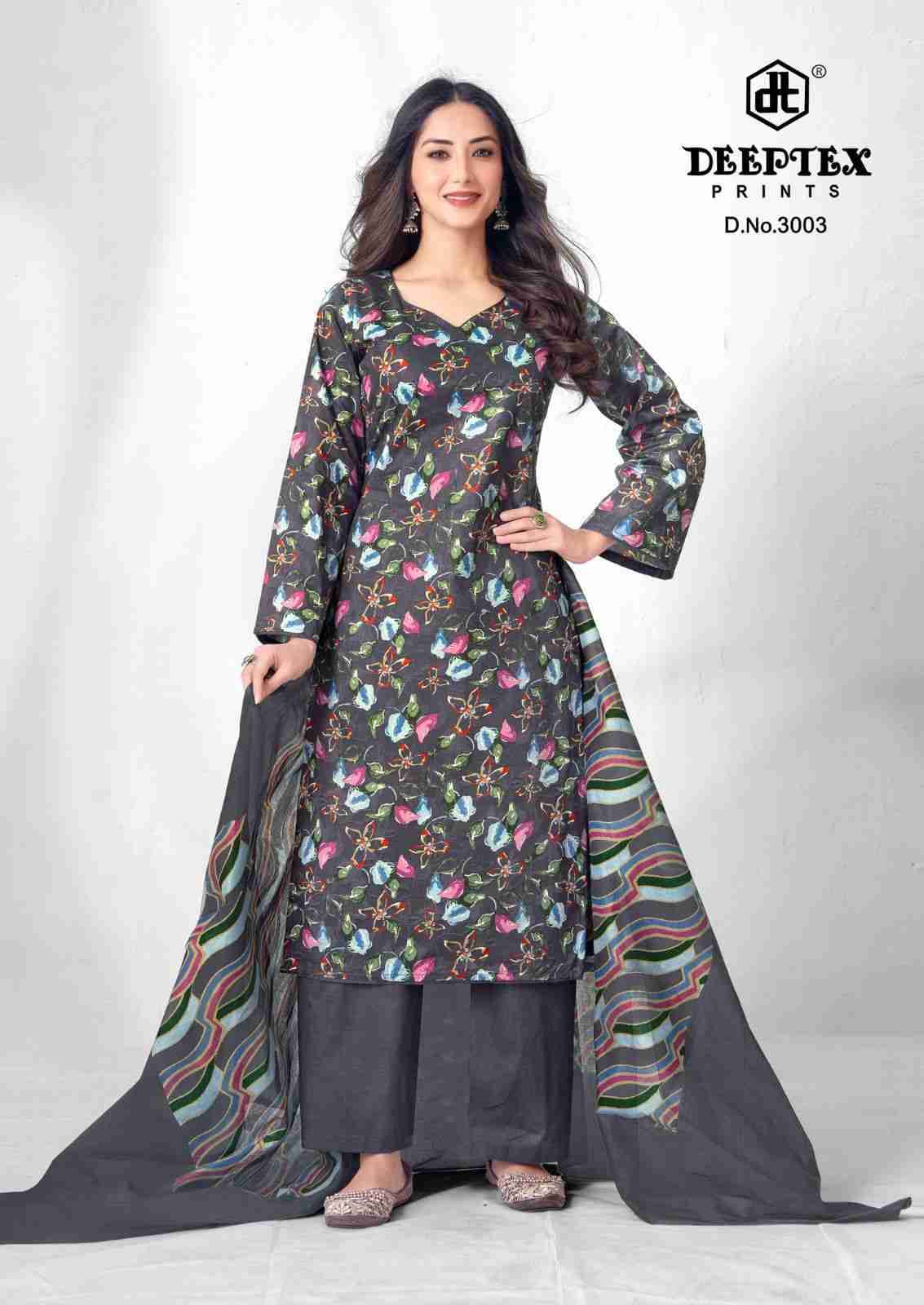 Aalia Afreen Vol-3 By Deeptex Prints 3001 To 3008 Series Beautiful Suits Colorful Stylish Fancy Casual Wear & Ethnic Wear Lawn Print Dresses At Wholesale Price