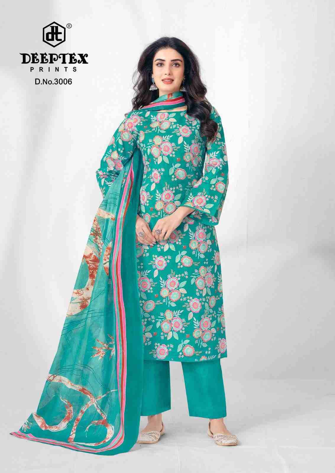 Aalia Afreen Vol-3 By Deeptex Prints 3001 To 3008 Series Beautiful Suits Colorful Stylish Fancy Casual Wear & Ethnic Wear Lawn Print Dresses At Wholesale Price