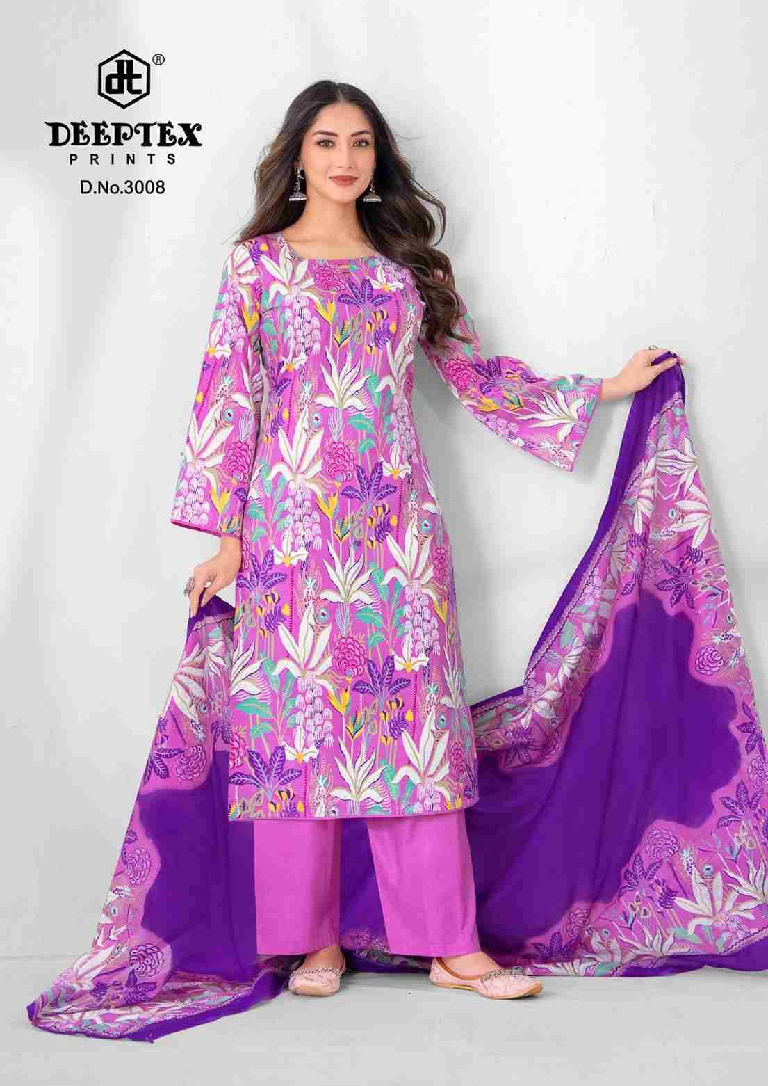 Aalia Afreen Vol-3 By Deeptex Prints 3001 To 3008 Series Beautiful Suits Colorful Stylish Fancy Casual Wear & Ethnic Wear Lawn Print Dresses At Wholesale Price