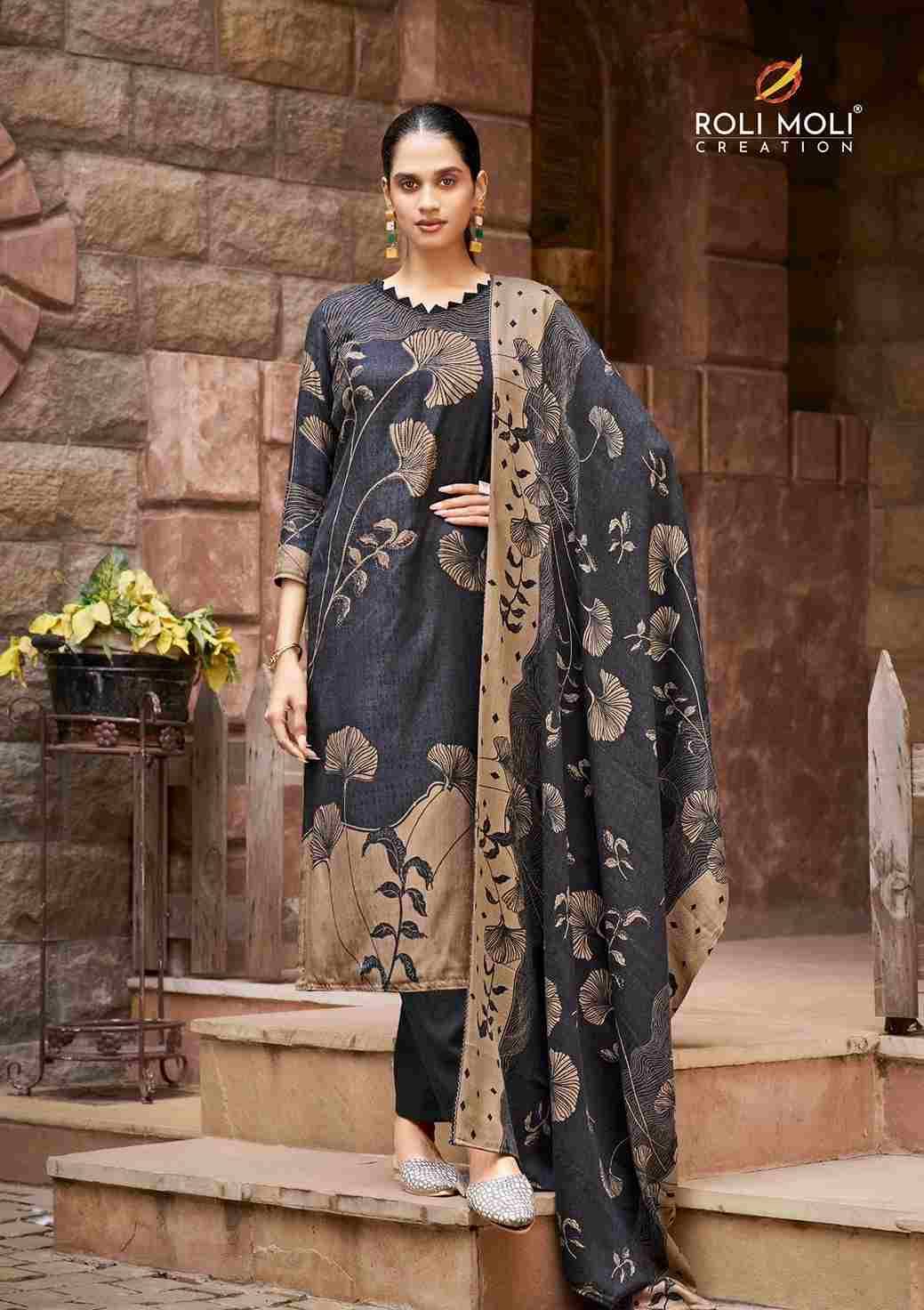 Safina By Roli Moli 1001 To 1008 Series Beautiful Stylish Festive Suits Fancy Colorful Casual Wear & Ethnic Wear & Ready To Wear Pashmina Dresses At Wholesale Price
