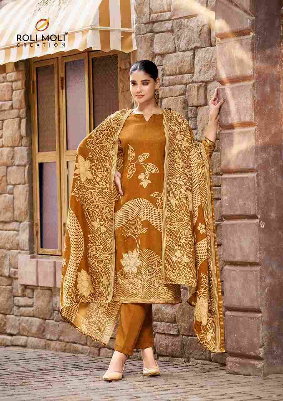 Safina By Roli Moli 1001 To 1008 Series Beautiful Stylish Festive Suits Fancy Colorful Casual Wear & Ethnic Wear & Ready To Wear Pashmina Dresses At Wholesale Price