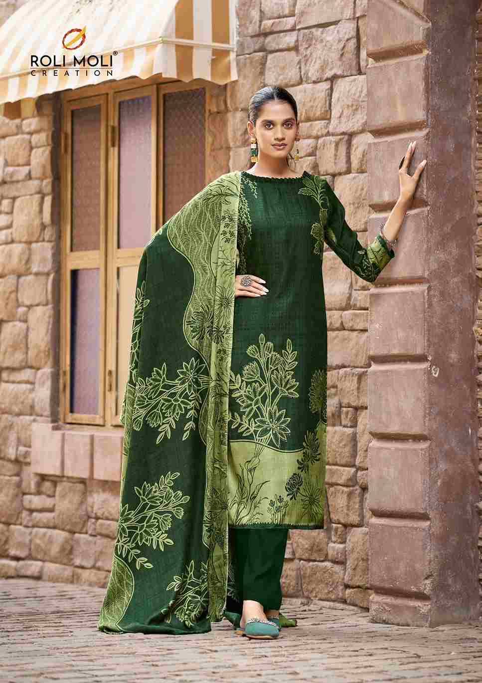 Safina By Roli Moli 1001 To 1008 Series Beautiful Stylish Festive Suits Fancy Colorful Casual Wear & Ethnic Wear & Ready To Wear Pashmina Dresses At Wholesale Price