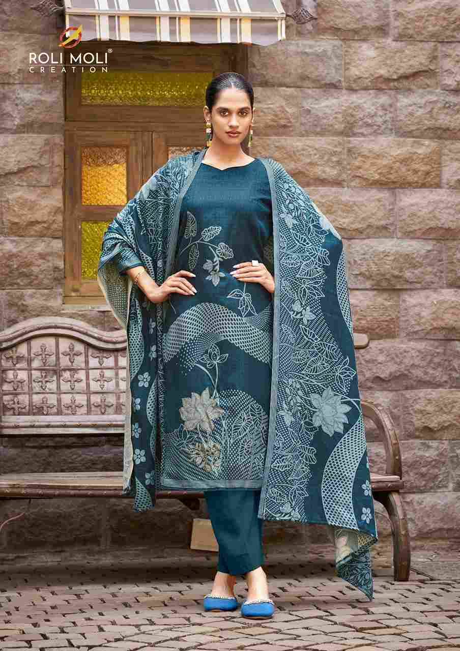 Safina By Roli Moli 1001 To 1008 Series Beautiful Stylish Festive Suits Fancy Colorful Casual Wear & Ethnic Wear & Ready To Wear Pashmina Dresses At Wholesale Price