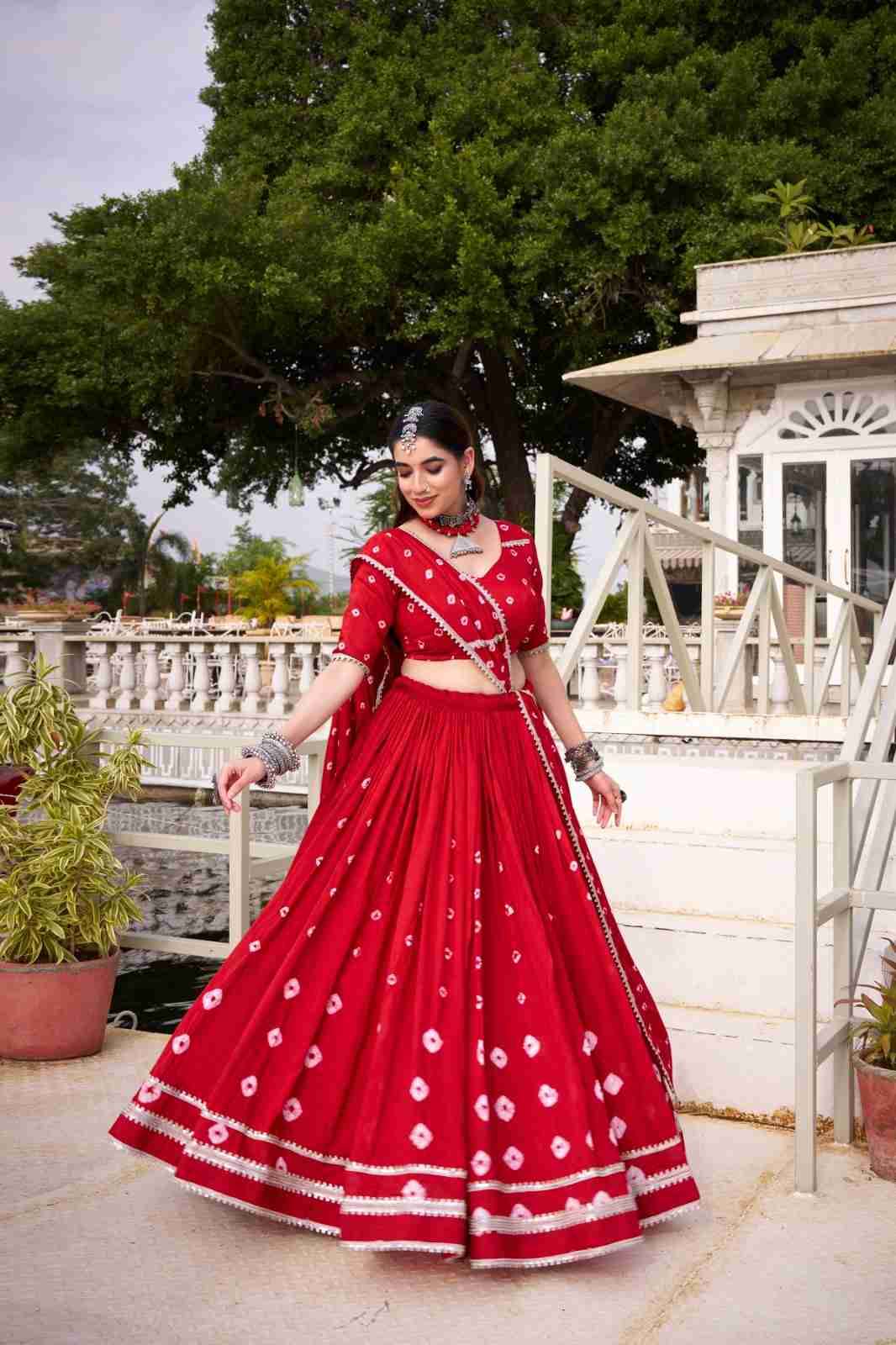 Sf-1095 By Fashid Wholesale 01 To 02 Series Wedding Wear Collection Beautiful Stylish Colorful Fancy Party Wear & Occasional Wear Pure Chanderi Lehengas At Wholesale Price