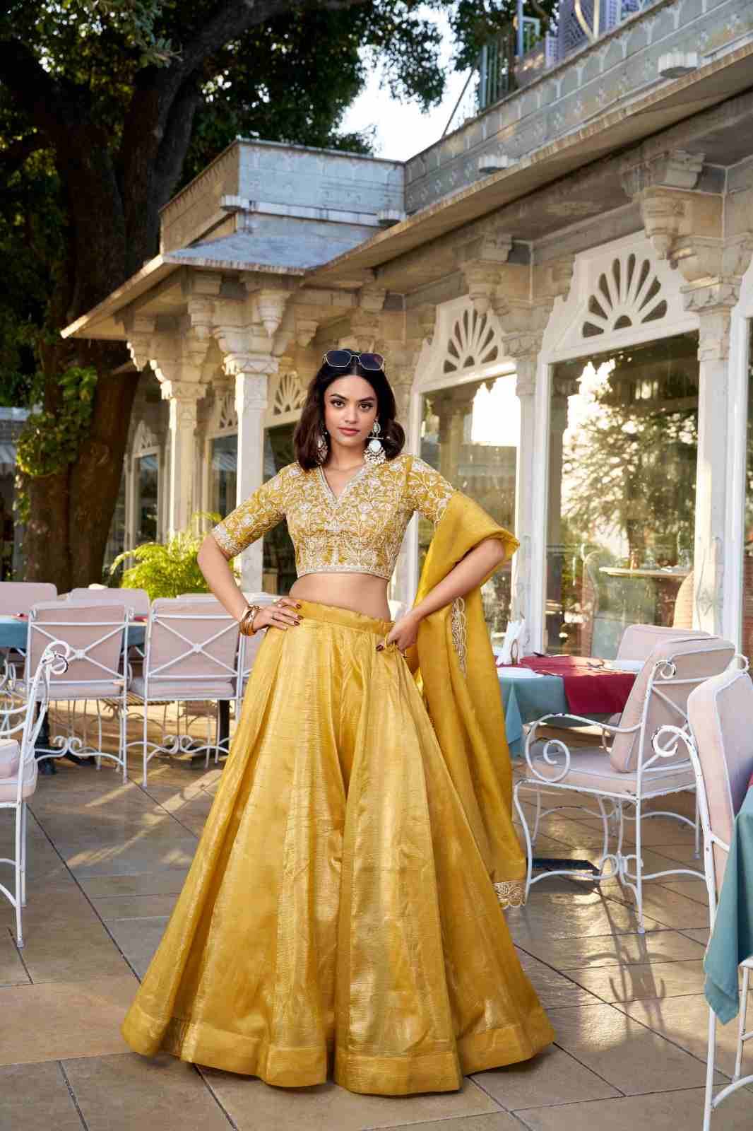 Sf-1098 By Fashid Wholesale Festive Wear Collection Beautiful Stylish Colorful Fancy Party Wear & Occasional Wear Goldie Lehengas At Wholesale Price