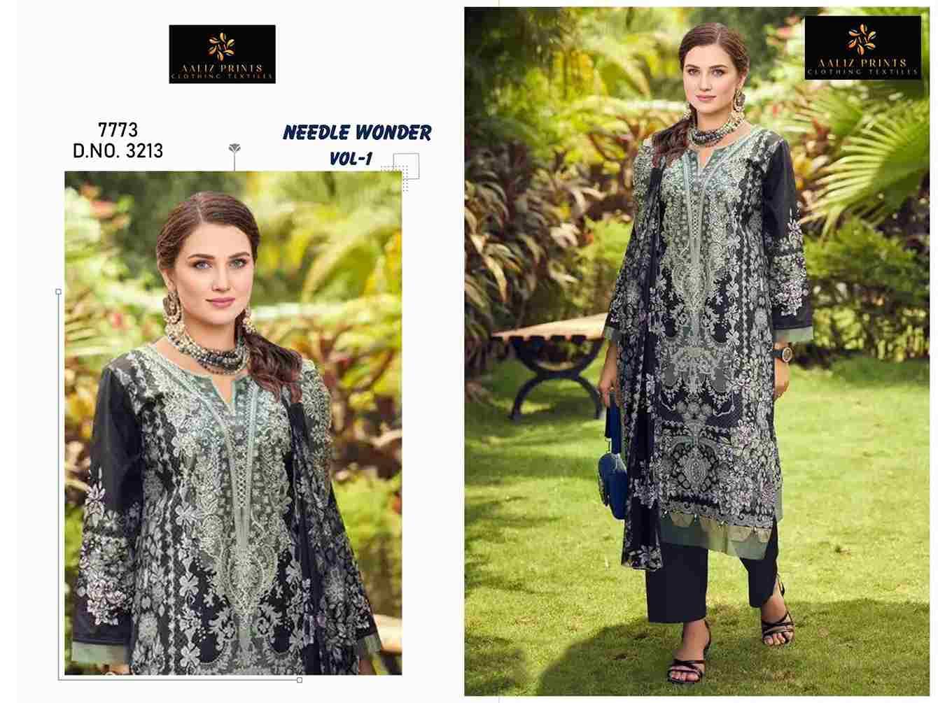 Needle Wonder Vol-1 By Aaliz Prints 3212 To 3215 Series Beautiful Festive Pakistani Suits Stylish Fancy Colorful Casual Wear & Ethnic Wear Soft Cotton Digital Print Dresses At Wholesale Price