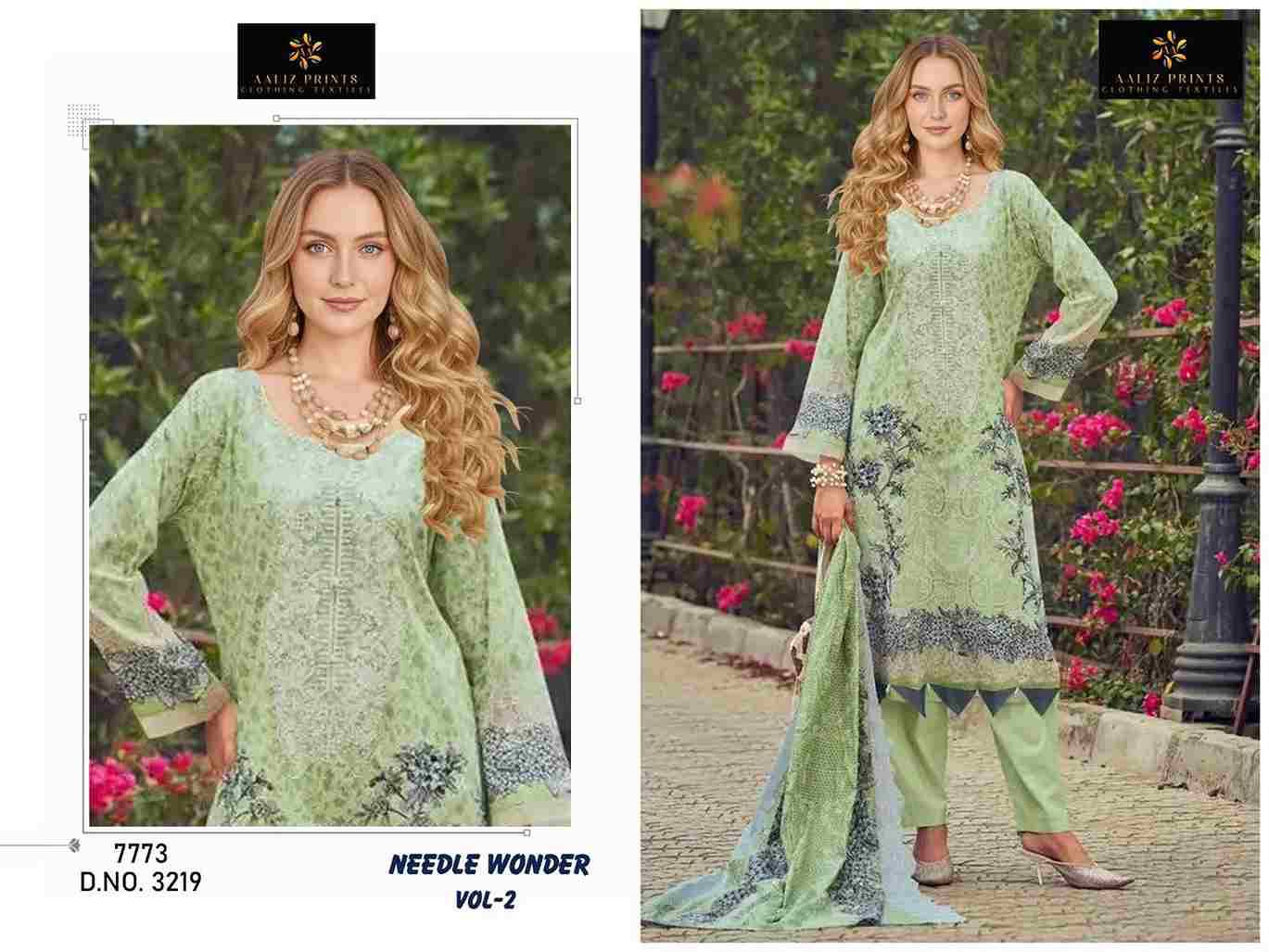 Needle Wonder Vol-2 By Aaliz Prints 3216 To 3219 Series Beautiful Festive Pakistani Suits Stylish Fancy Colorful Casual Wear & Ethnic Wear Soft Cotton Digital Print Dresses At Wholesale Price