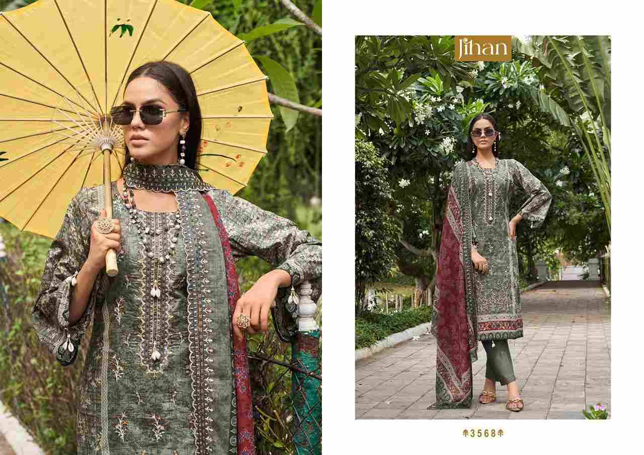 Bin Saeed Vol-18 By Jihan 3567 To 3570 Series Beautiful Festive Suits Stylish Fancy Colorful Casual Wear & Ethnic Wear Pure Lawn Print Dresses At Wholesale Price