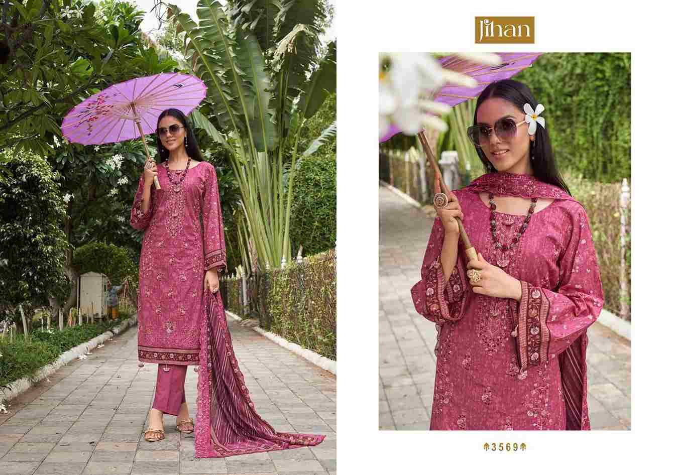Bin Saeed Vol-18 By Jihan 3567 To 3570 Series Beautiful Festive Suits Stylish Fancy Colorful Casual Wear & Ethnic Wear Pure Lawn Print Dresses At Wholesale Price